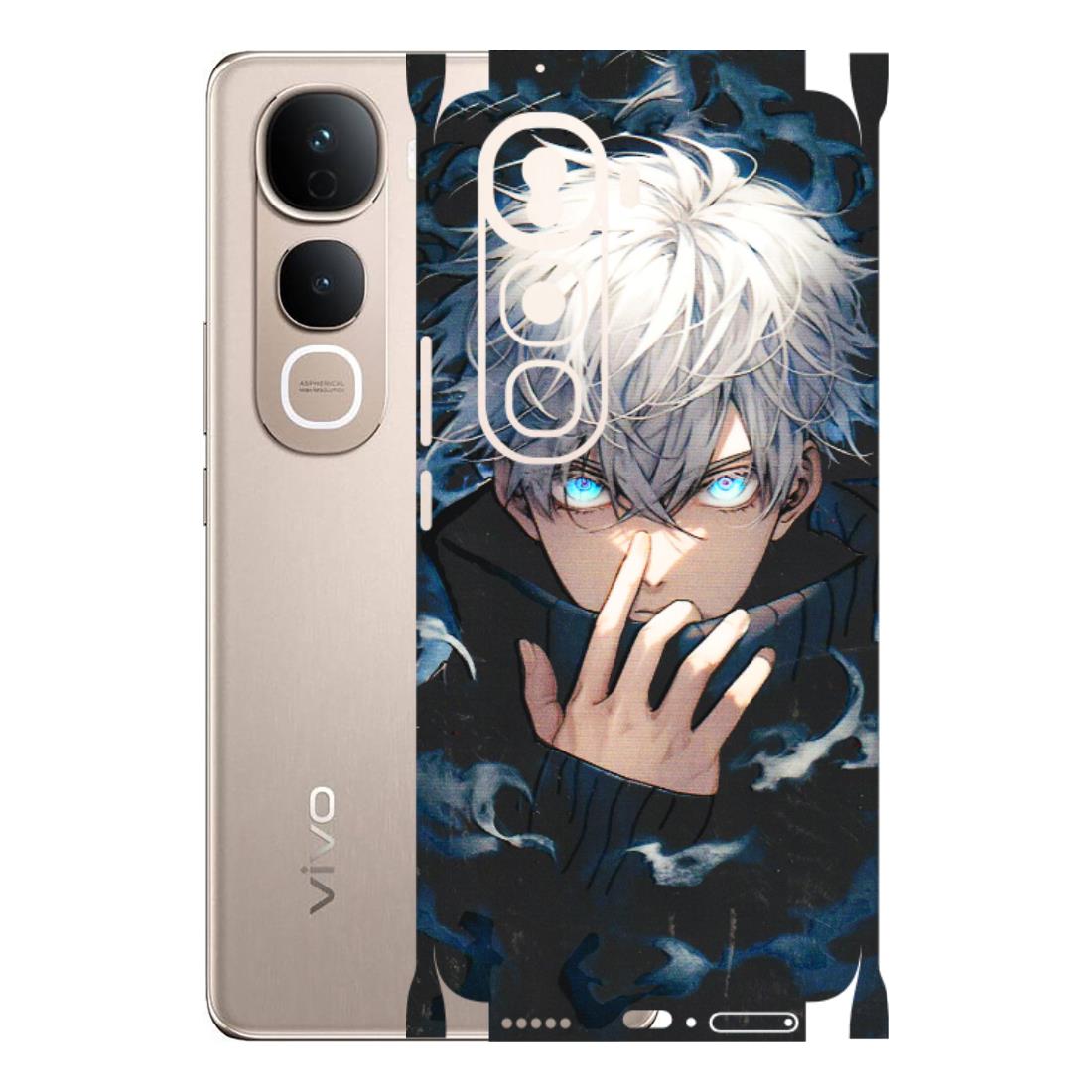 VIVO Y Series Phone Skins (All Models) - New Jujutsu Kaisen Anime - 3D Embossed Finish (L-313) Vivo Y400 Pro 5G