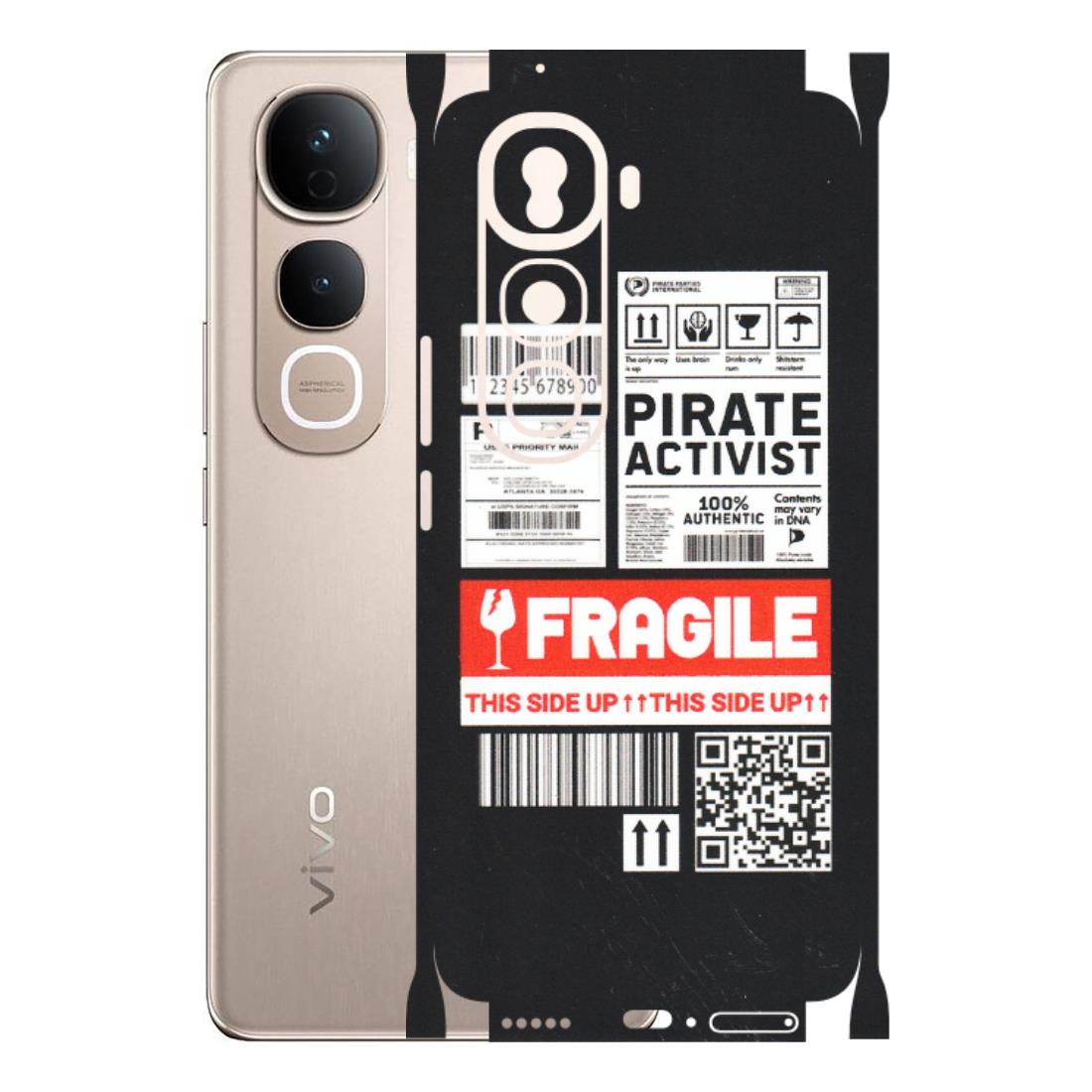 VIVO Y Series Phone Skins (All Models) - Handle With Care - Matte Finish (M-99) Vivo Y400 Pro 5G