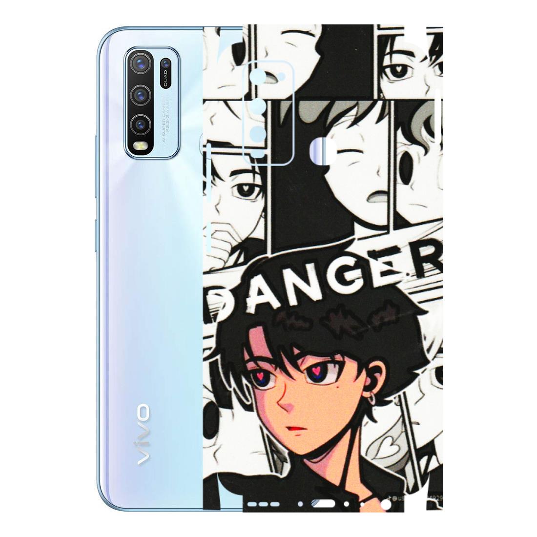 VIVO Y Series Phone Skins (All Models) - Danger Anime - 3D Embossed Finish (L-155) Vivo Y50