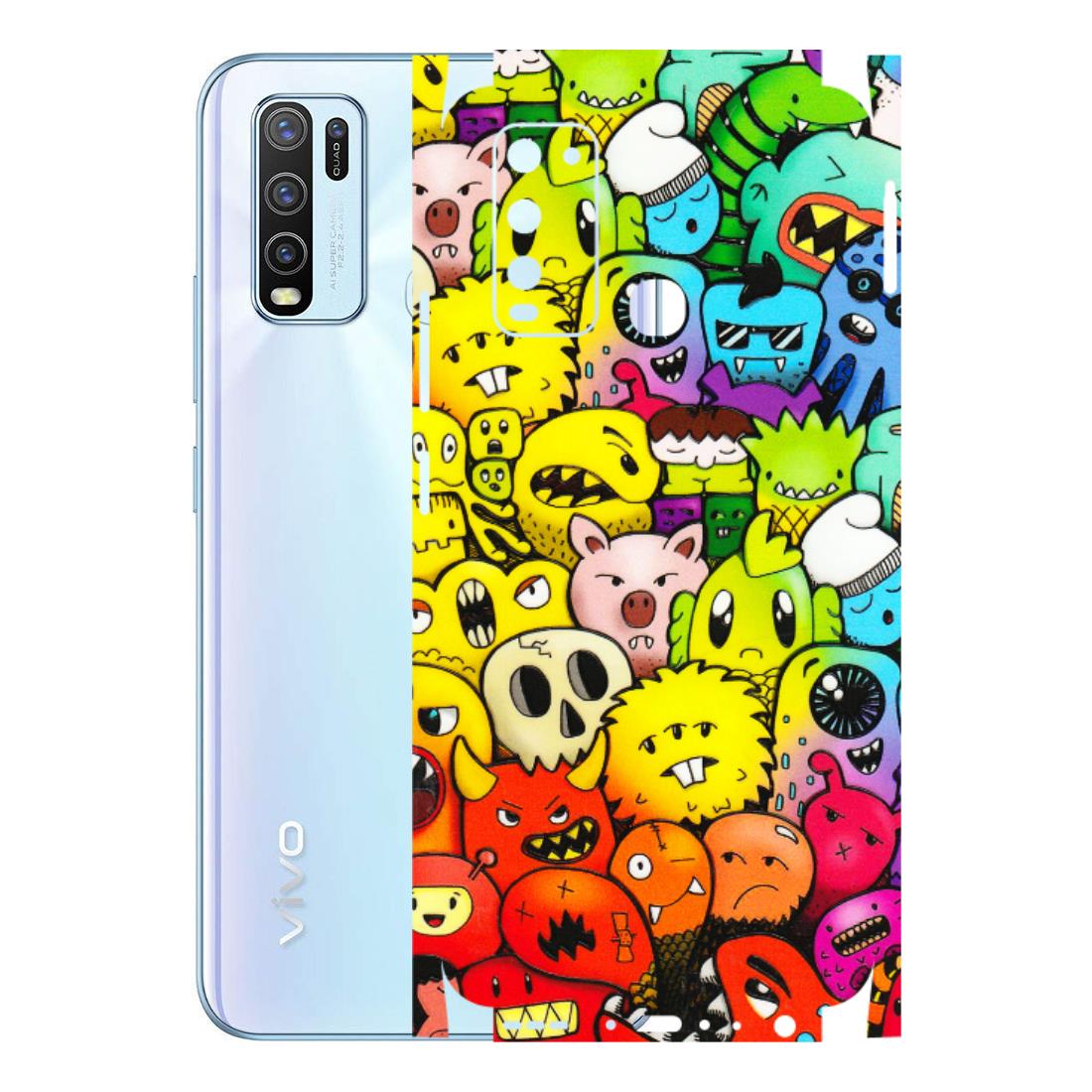 VIVO Y Series Phone Skins (All Models) - Angry Funkies - 3D Embossed Finish (L-169) Vivo Y50
