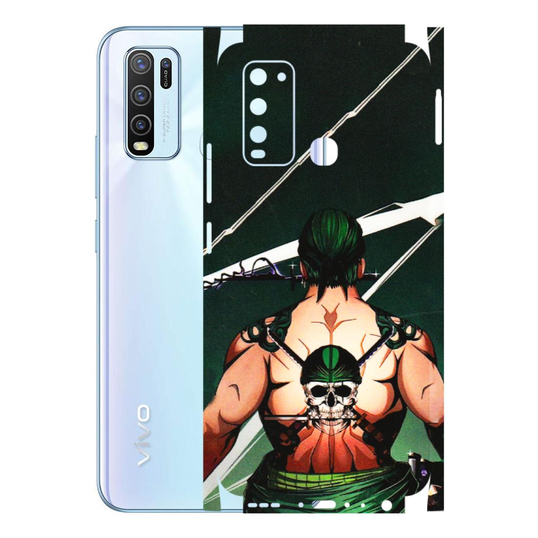 VIVO Y Series Phone Skins (All Models) - Zoro Anime - 3D Embossed Finish (L-23) Vivo Y50
