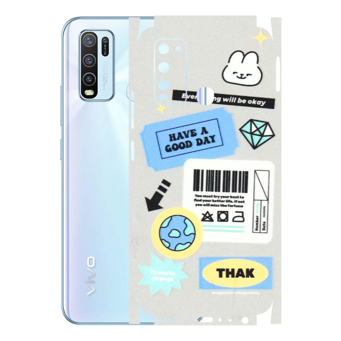 VIVO Y Series Phone Skins (All Models) - Will Be Okay Design - 3D Embossed Finish (L-316) Vivo Y50
