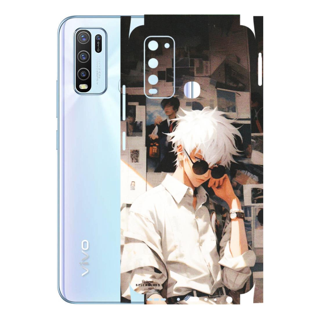 VIVO Y Series Phone Skins (All Models) - Gojo Satoru Jujustu Kaisen Anime - Matte Finish (M-156) Vivo Y50