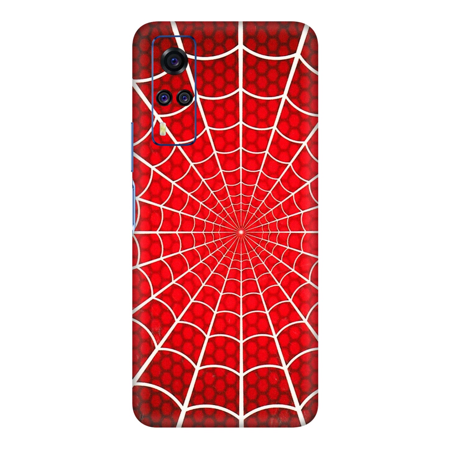 VIVO Y Series Phone Skins (All Models) - Classic Spidey Web - 3D Embossed Finish (L-115) Vivo Y51A