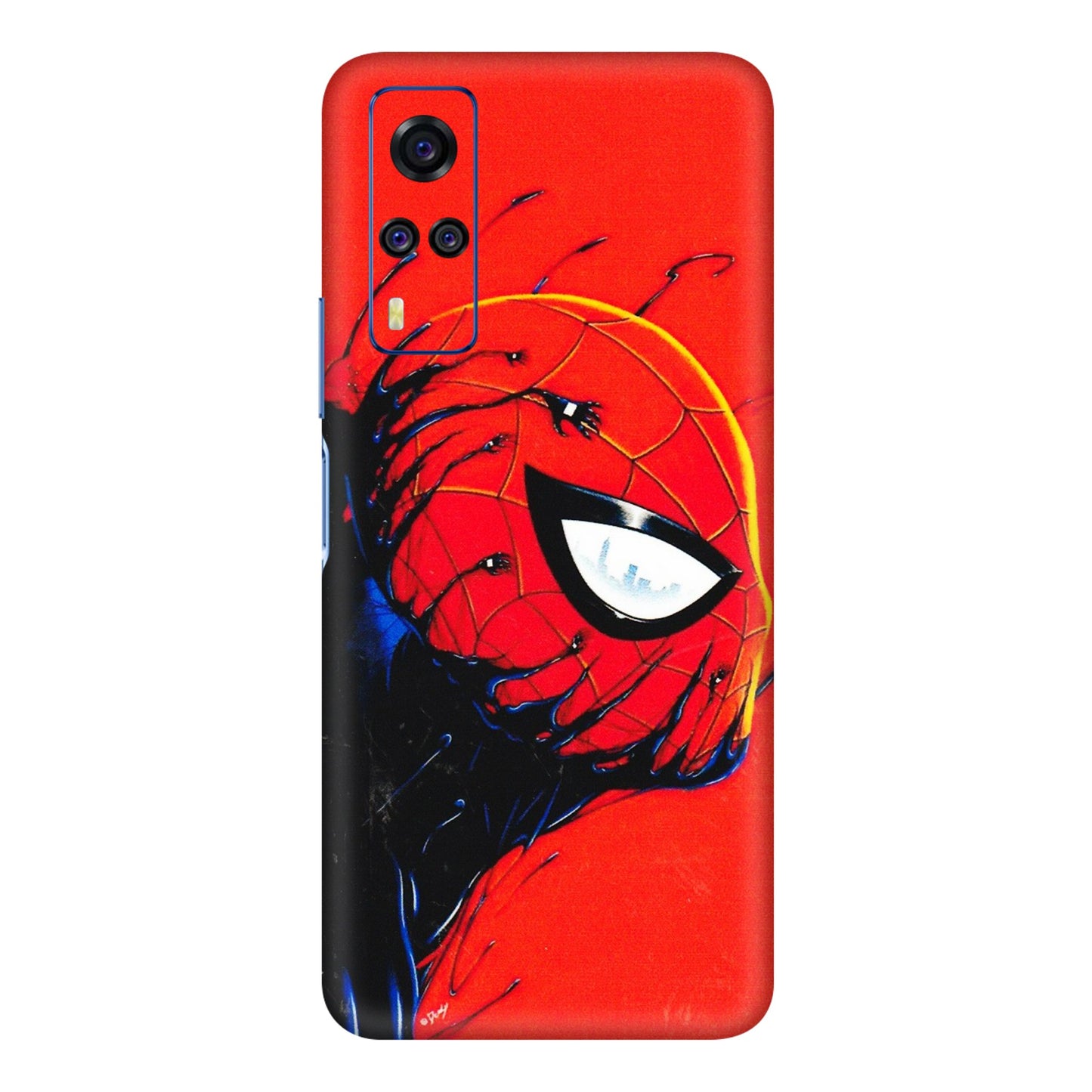 VIVO Y Series Phone Skins (All Models) - Spiderman Face Venom - 3D Embossed Finish (L-165) Vivo Y51A