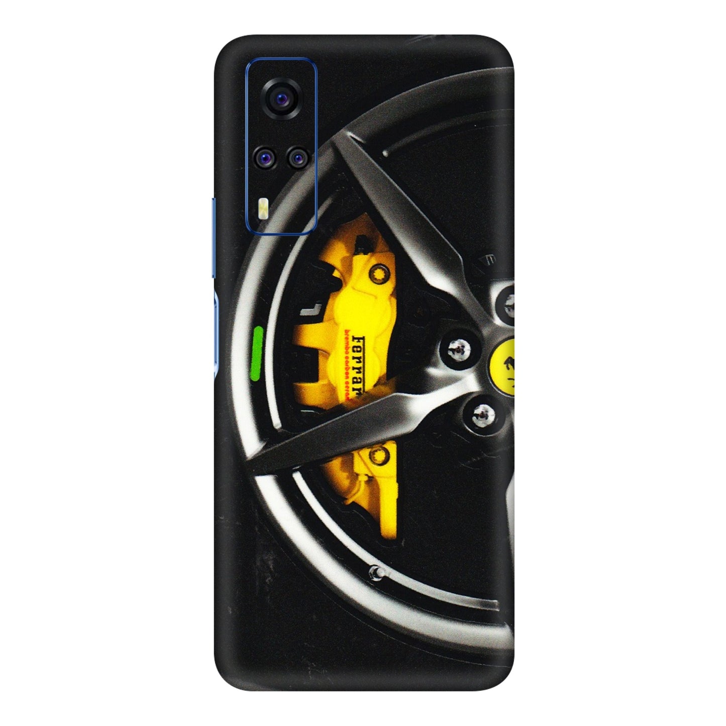 VIVO Y Series Phone Skins (All Models) - Ferrari Wheel Alloy - 3D Embossed Finish (L-173) Vivo Y51A