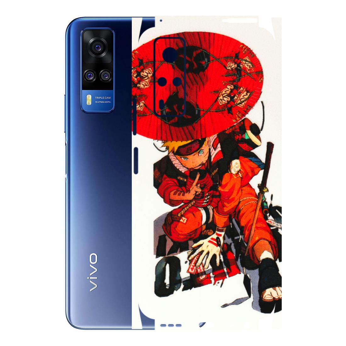 VIVO Y Series Phone Skins (All Models) - Naruto - 3D Embossed Finish (L-208) Vivo Y51A