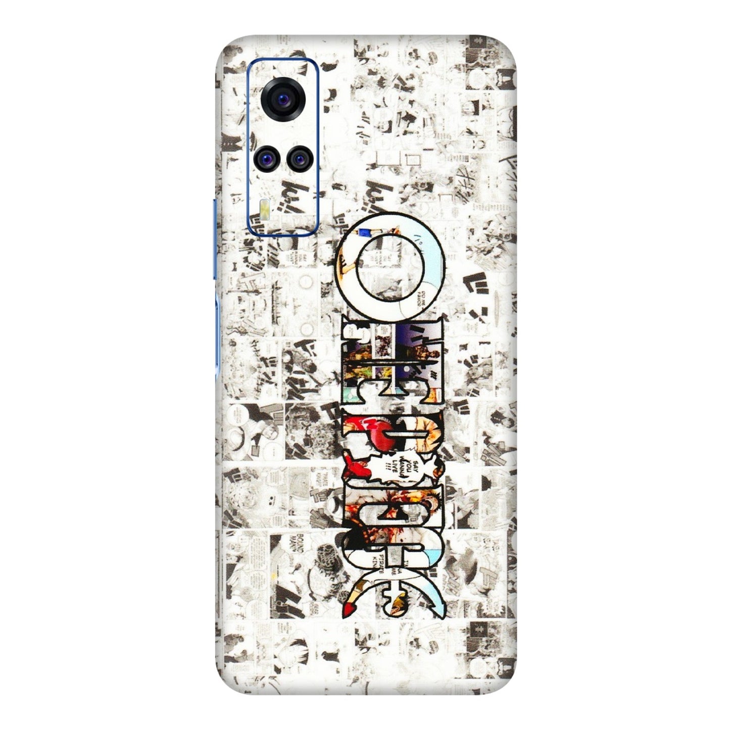 VIVO Y Series Phone Skins (All Models) - One Piece Manga - 3D Embossed Finish (L-26) Vivo Y51A