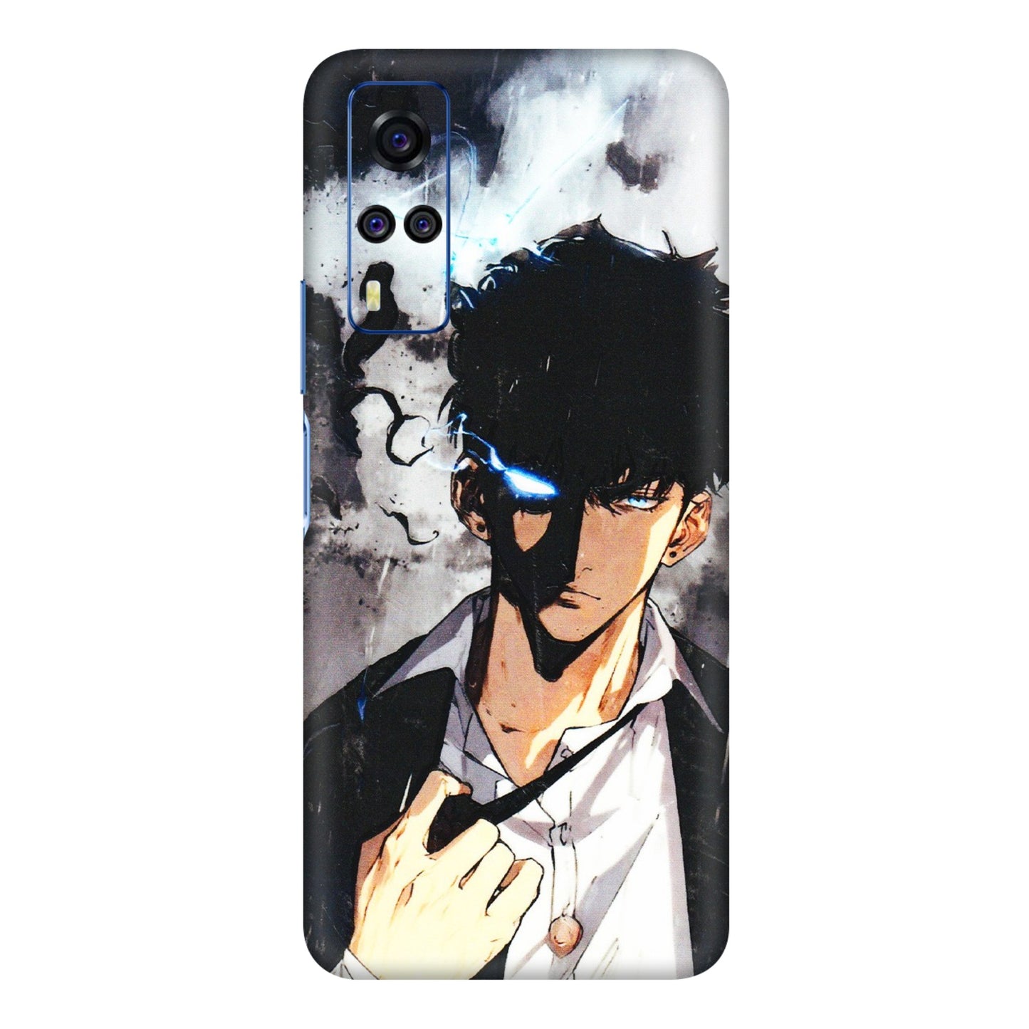 VIVO Y Series Phone Skins (All Models) - Sung Jinwoo Manhwa Anime - 3D Embossed Finish (L-328) Vivo Y51A