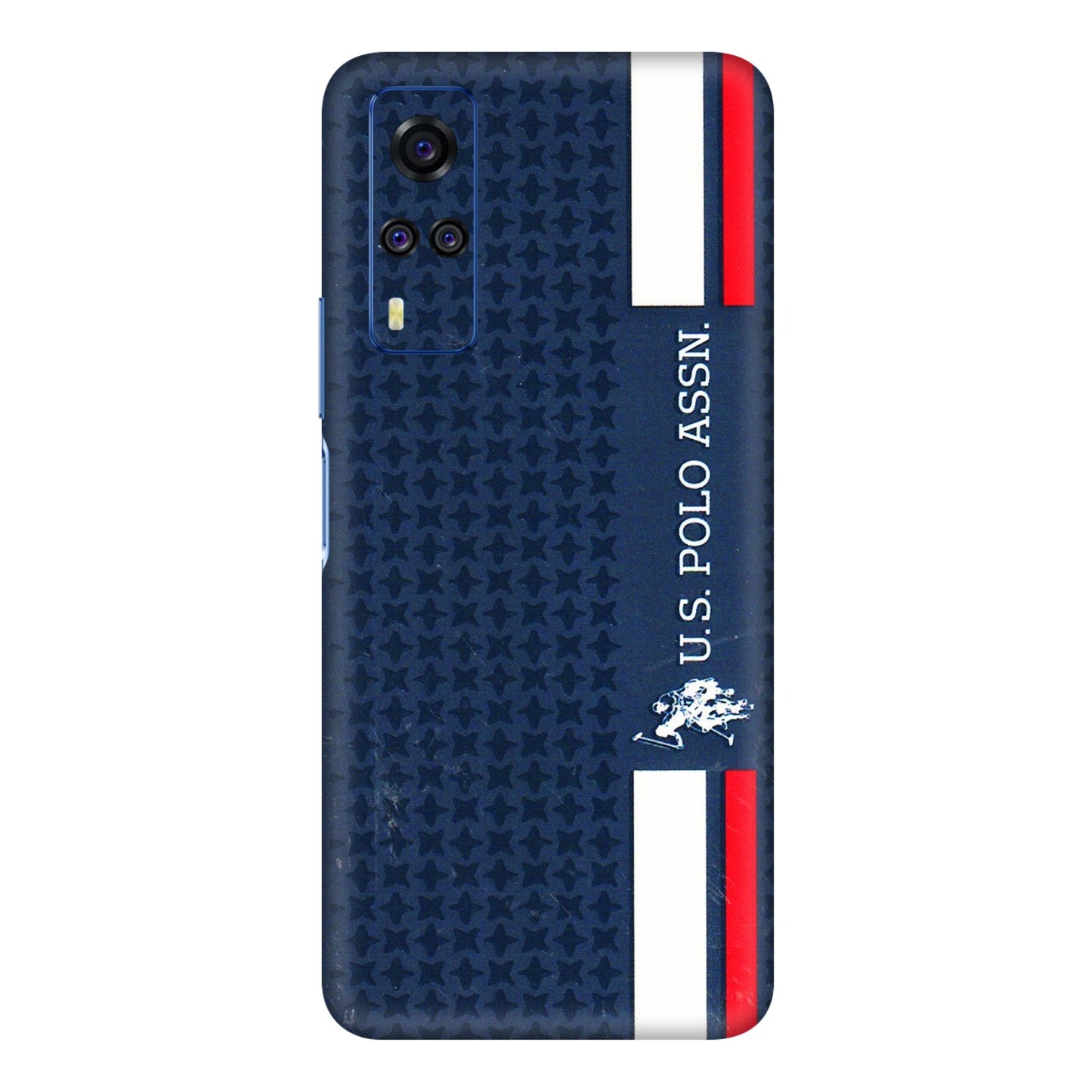 VIVO Y Series Phone Skins (All Models) - US POLO Designer Brand - 3D Embossed Finish (L-65) Vivo Y51A