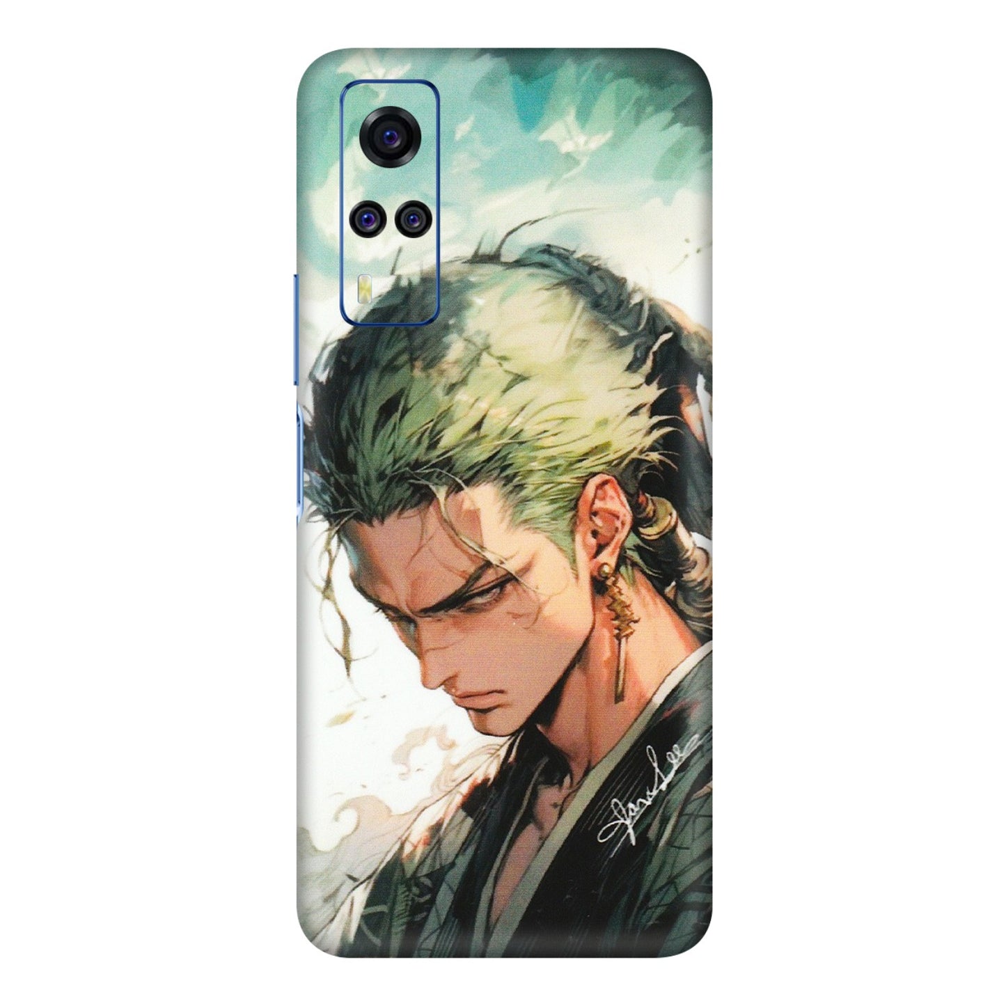 VIVO Y Series Phone Skins (All Models) - New Roronoa Zoro One Picece Anime - Matte Finish (M-140) Vivo Y51A