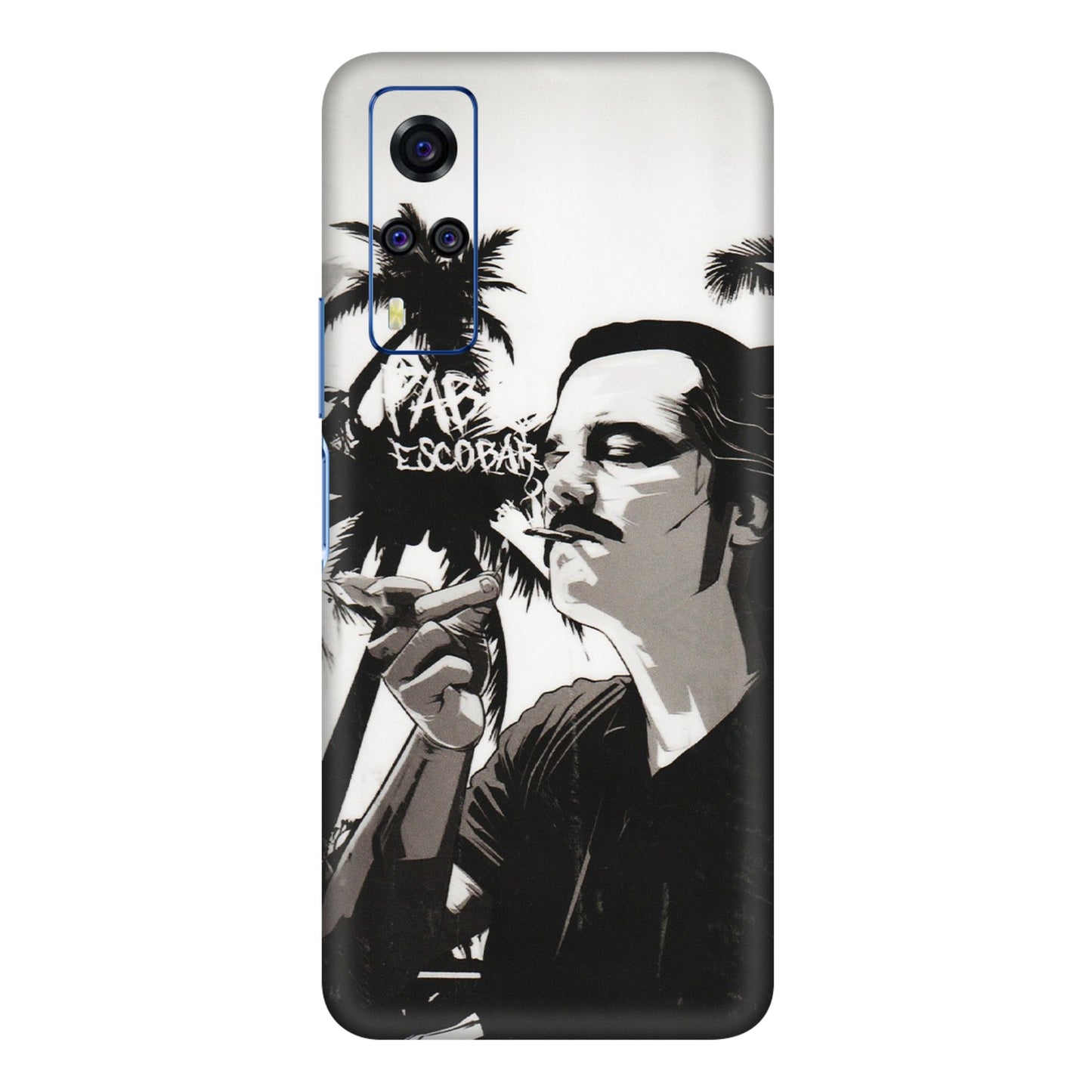VIVO Y Series Phone Skins (All Models) - Pab Escobar - Transparent Finish (T-05) Vivo Y51A