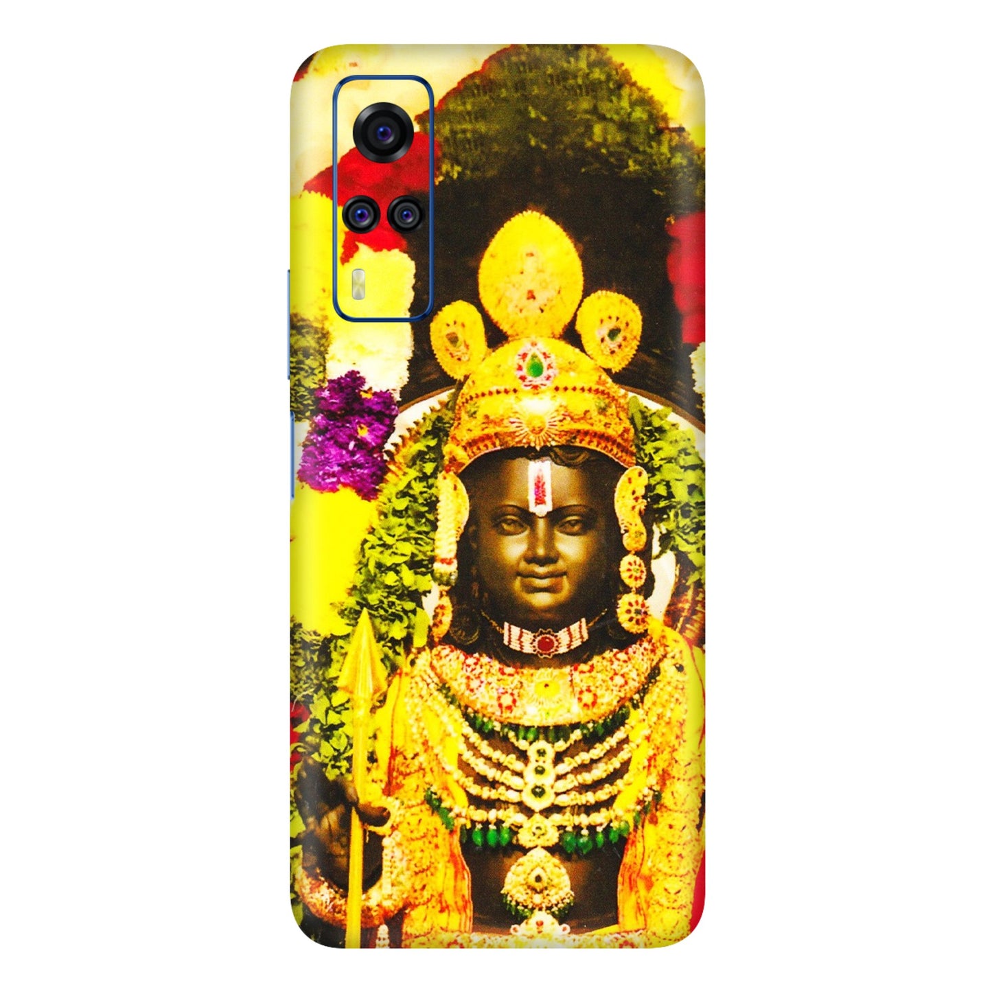 VIVO Y Series Phone Skins (All Models) - Ram Lalla Ayodhya - 3D Embossed Finish (L-103) Vivo Y51