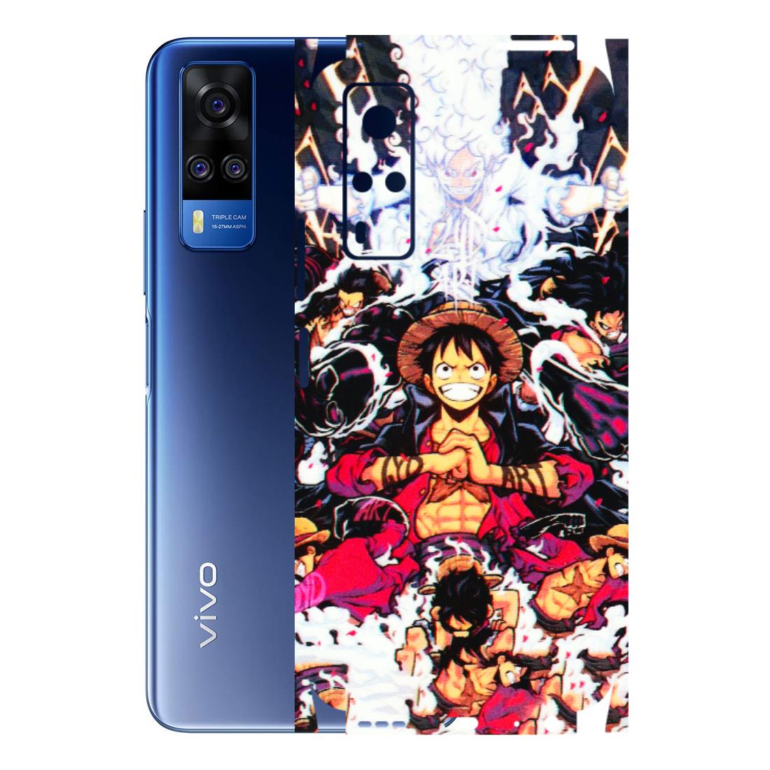 VIVO Y Series Phone Skins (All Models) - Luffy Anime Character - 3D Embossed Finish (L-203) Vivo Y51