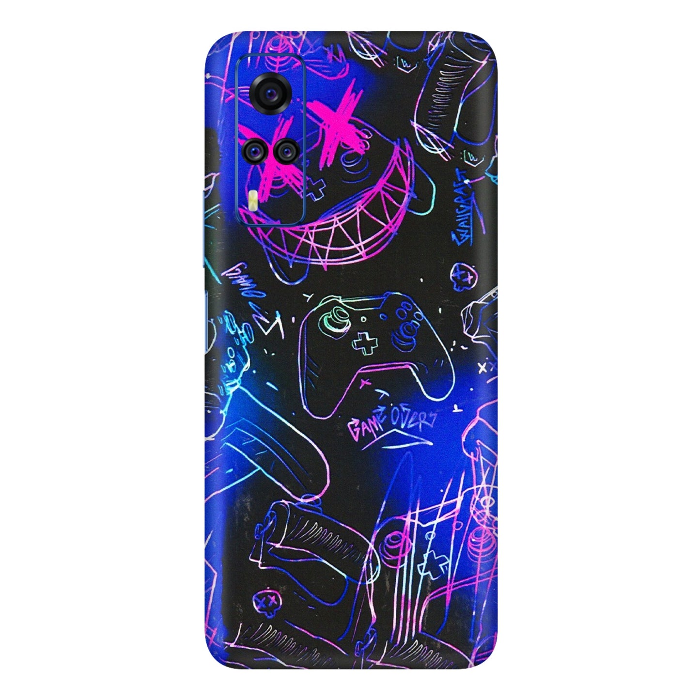 VIVO Y Series Phone Skins (All Models) - Gamers Paradise - 3D Embossed Finish (L-258) Vivo Y51
