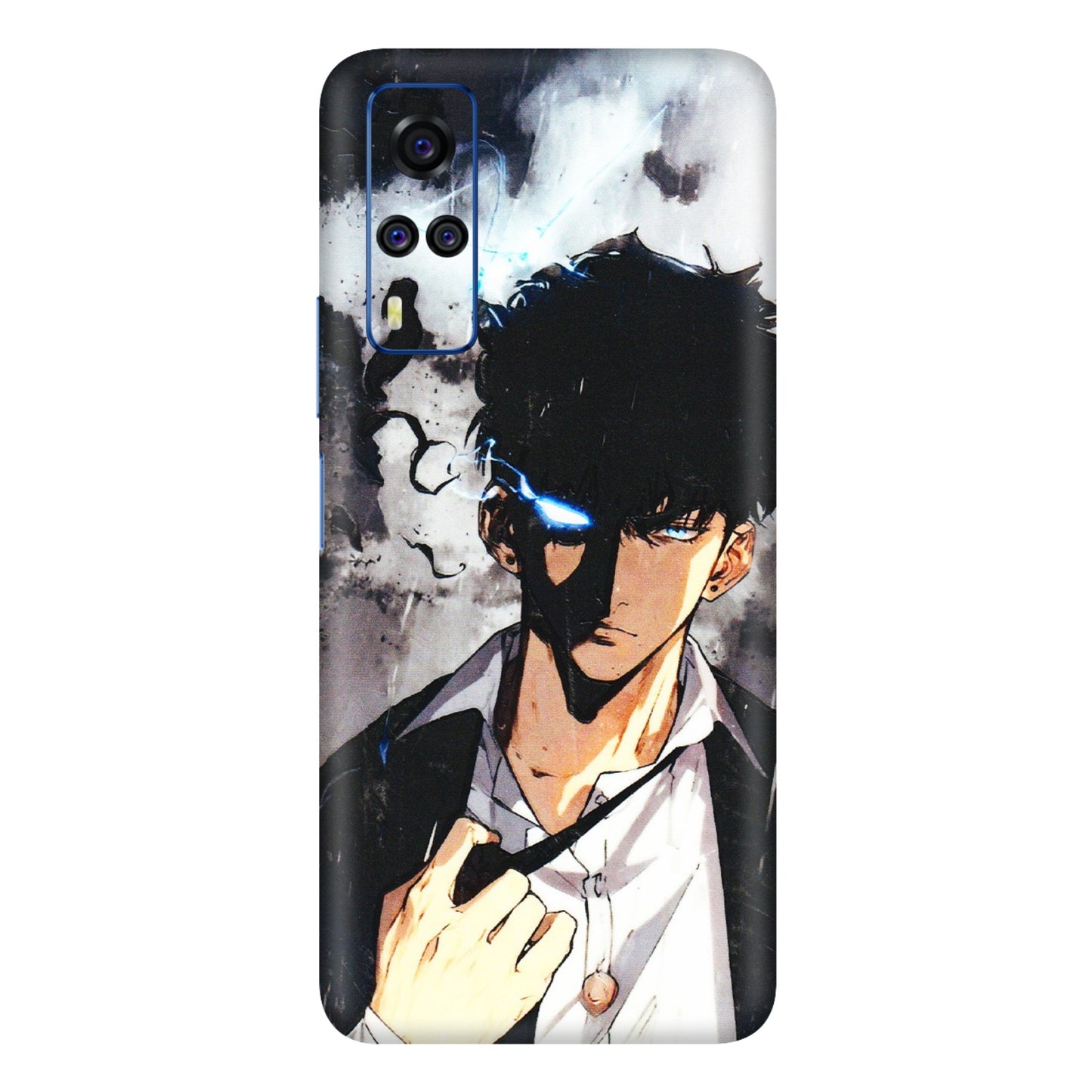 VIVO Y Series Phone Skins (All Models) - Sung Jinwoo Manhwa Anime - 3D Embossed Finish (L-328) Vivo Y51