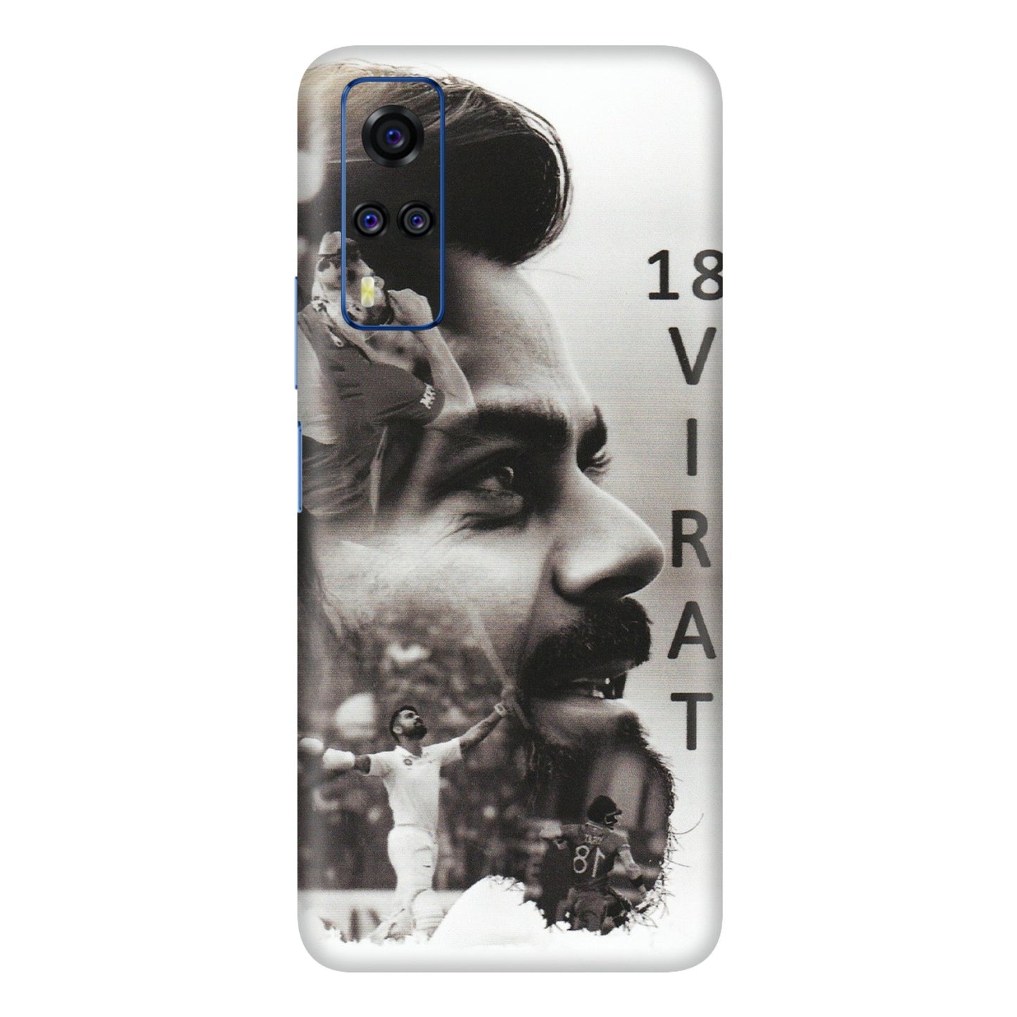 VIVO Y Series Phone Skins (All Models) - Virat Kohli Cricketer - Matte Finish (M-163) Vivo Y51