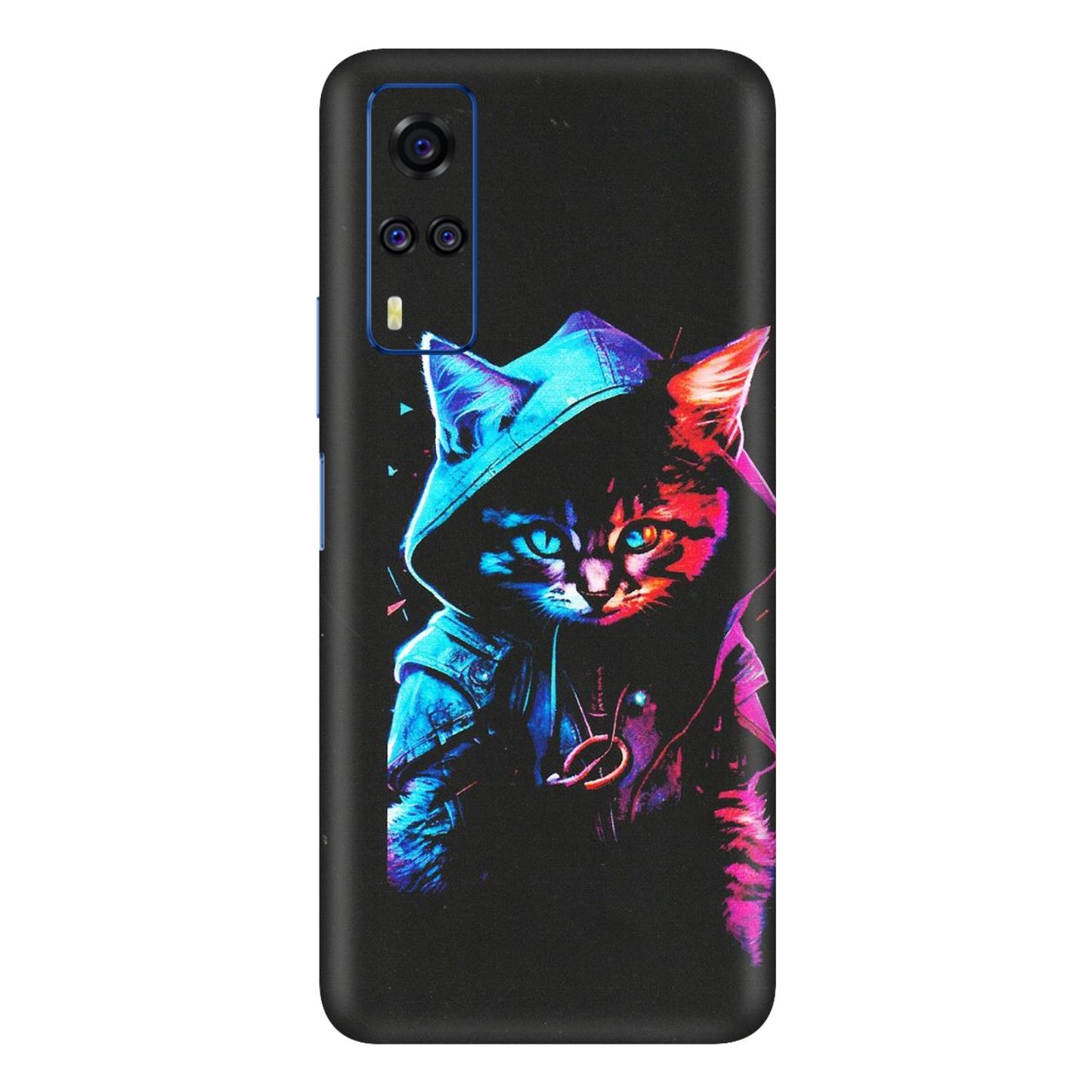 VIVO Y Series Phone Skins (All Models) - Cyberpunk Cat - Matte Finish (M-45) Vivo Y51