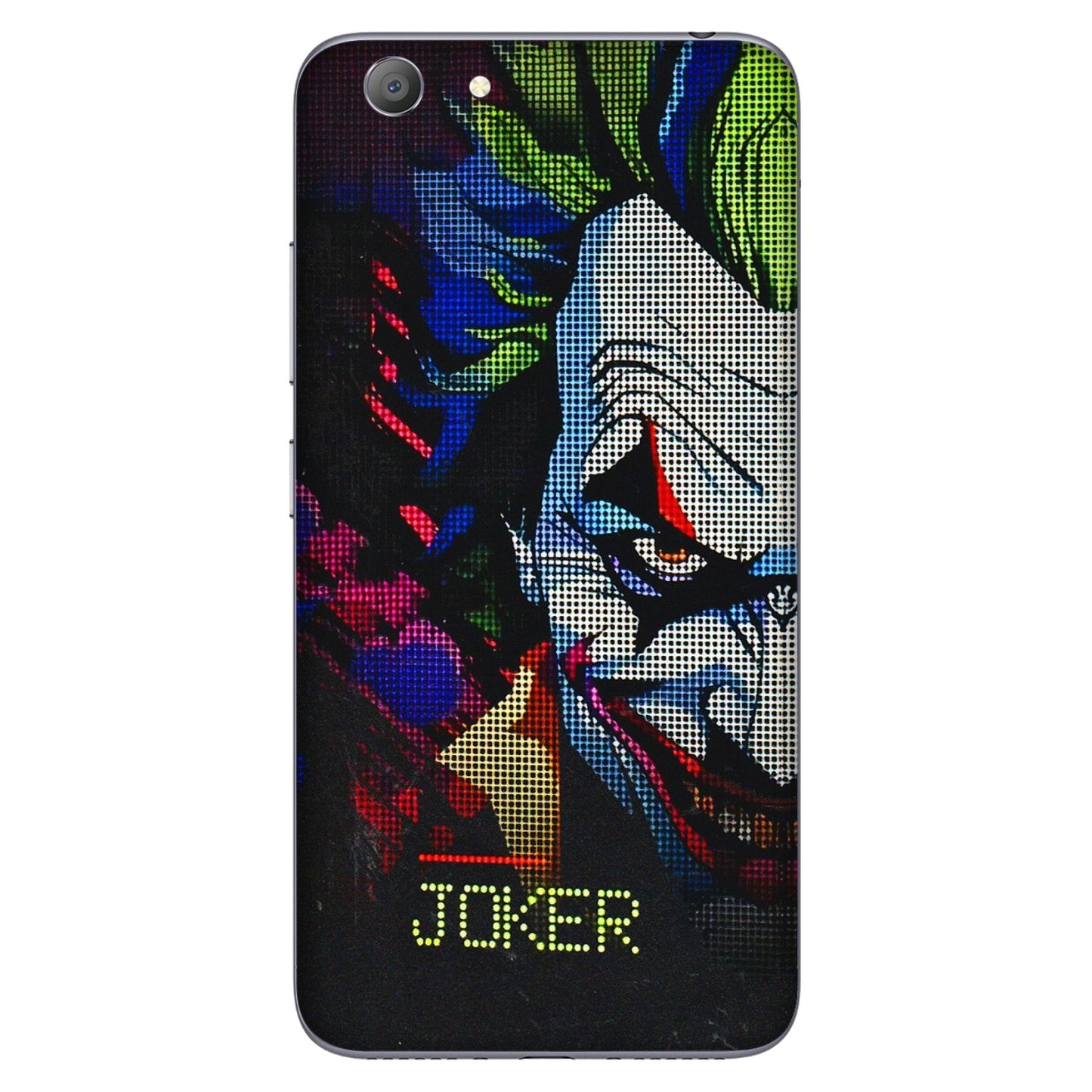 VIVO Y Series Phone Skins (All Models) - Joker Dot Matrix - 3D Embossed Finish (L-08) Vivo Y53