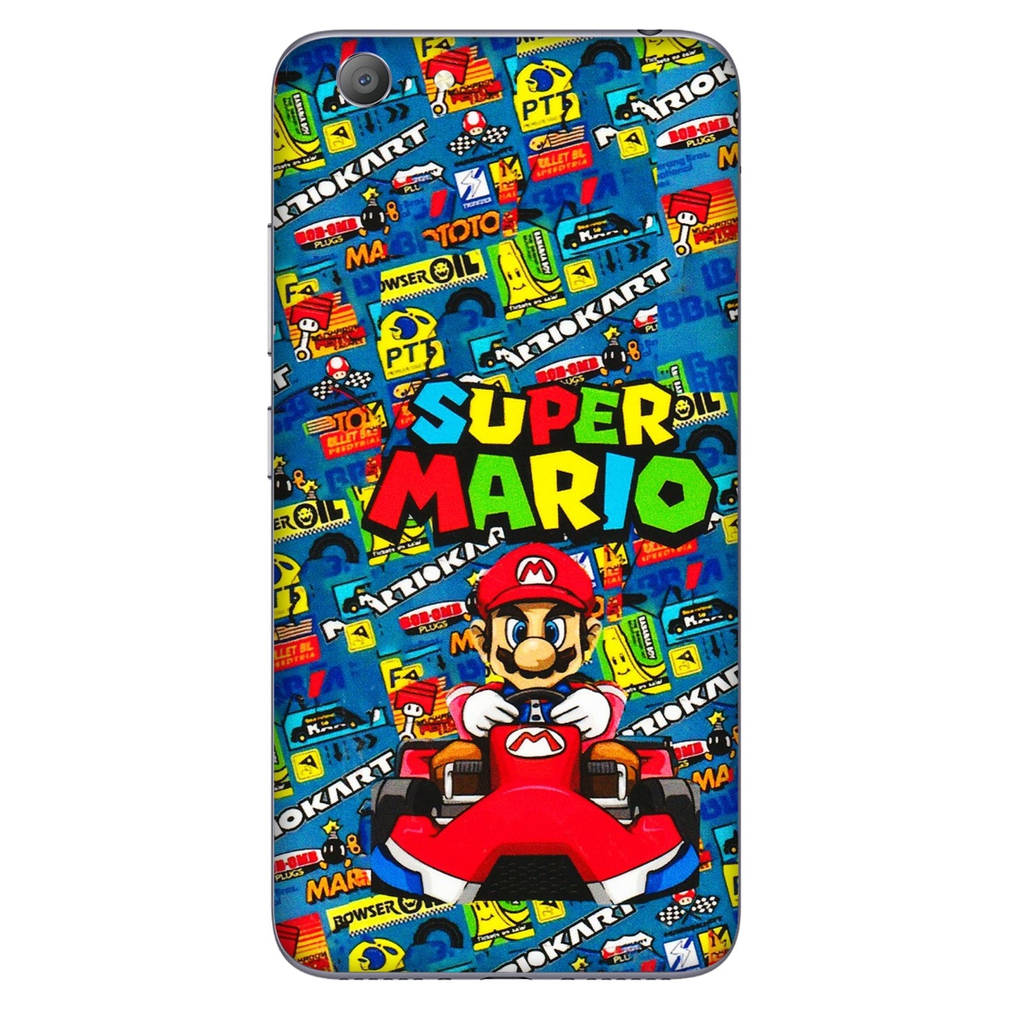 VIVO Y Series Phone Skins (All Models) - Super Mario Kart - 3D Embossed Finish (L-140) Vivo Y53