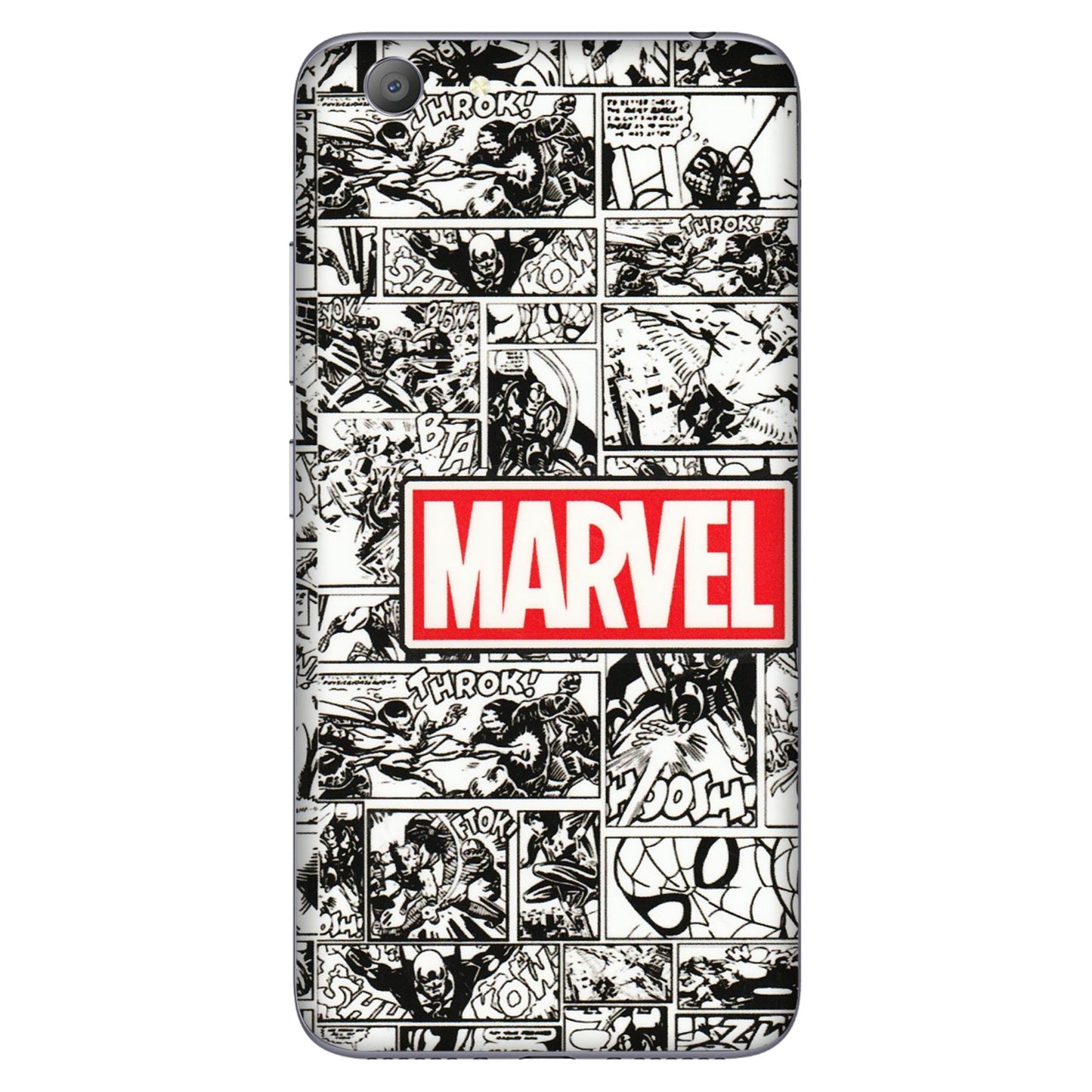 VIVO Y Series Phone Skins (All Models) - Marvel Comic - 3D Embossed Finish (L-171) Vivo Y53
