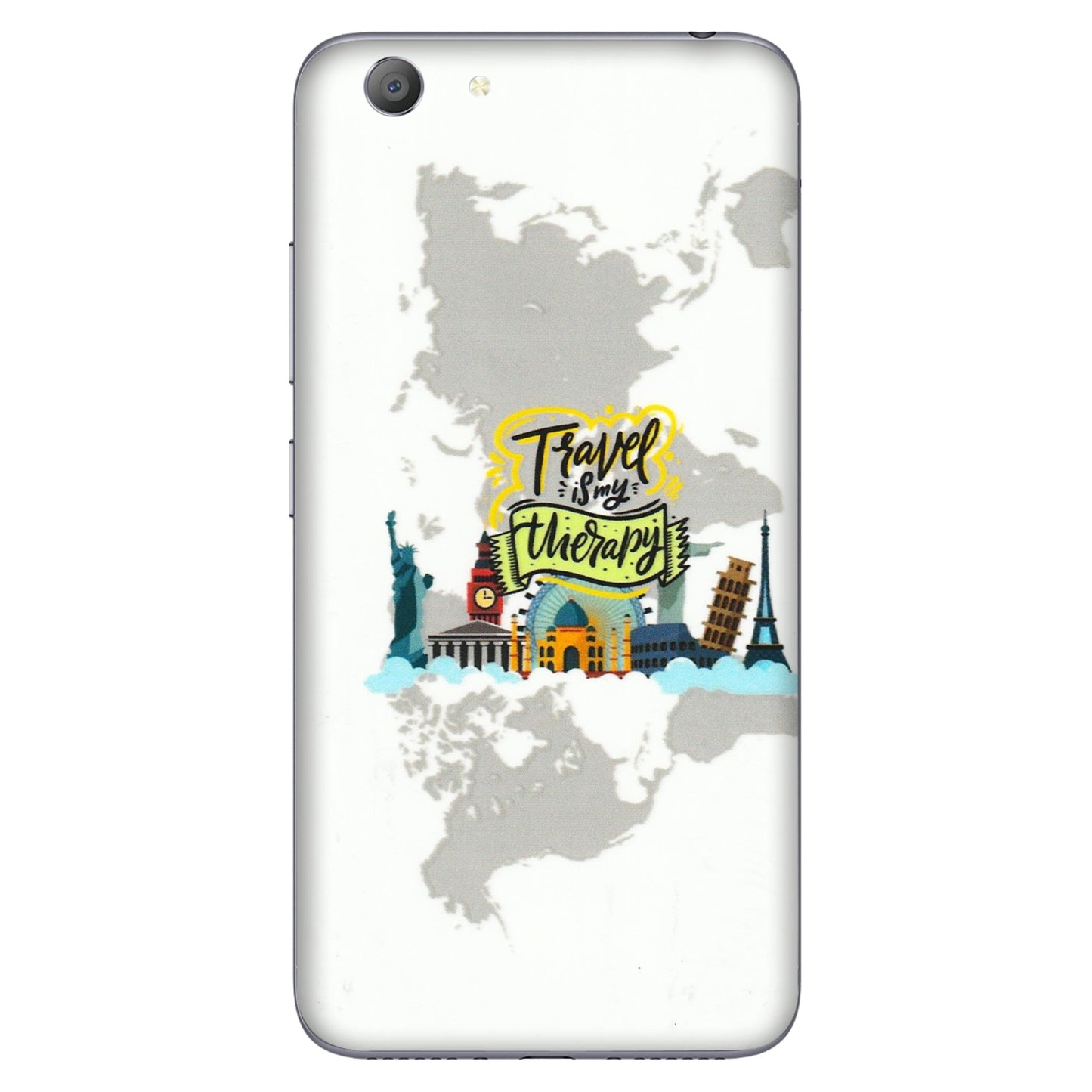 VIVO Y Series Phone Skins (All Models) - Travel Therapy - 3D Embossed Finish (L-199) Vivo Y53