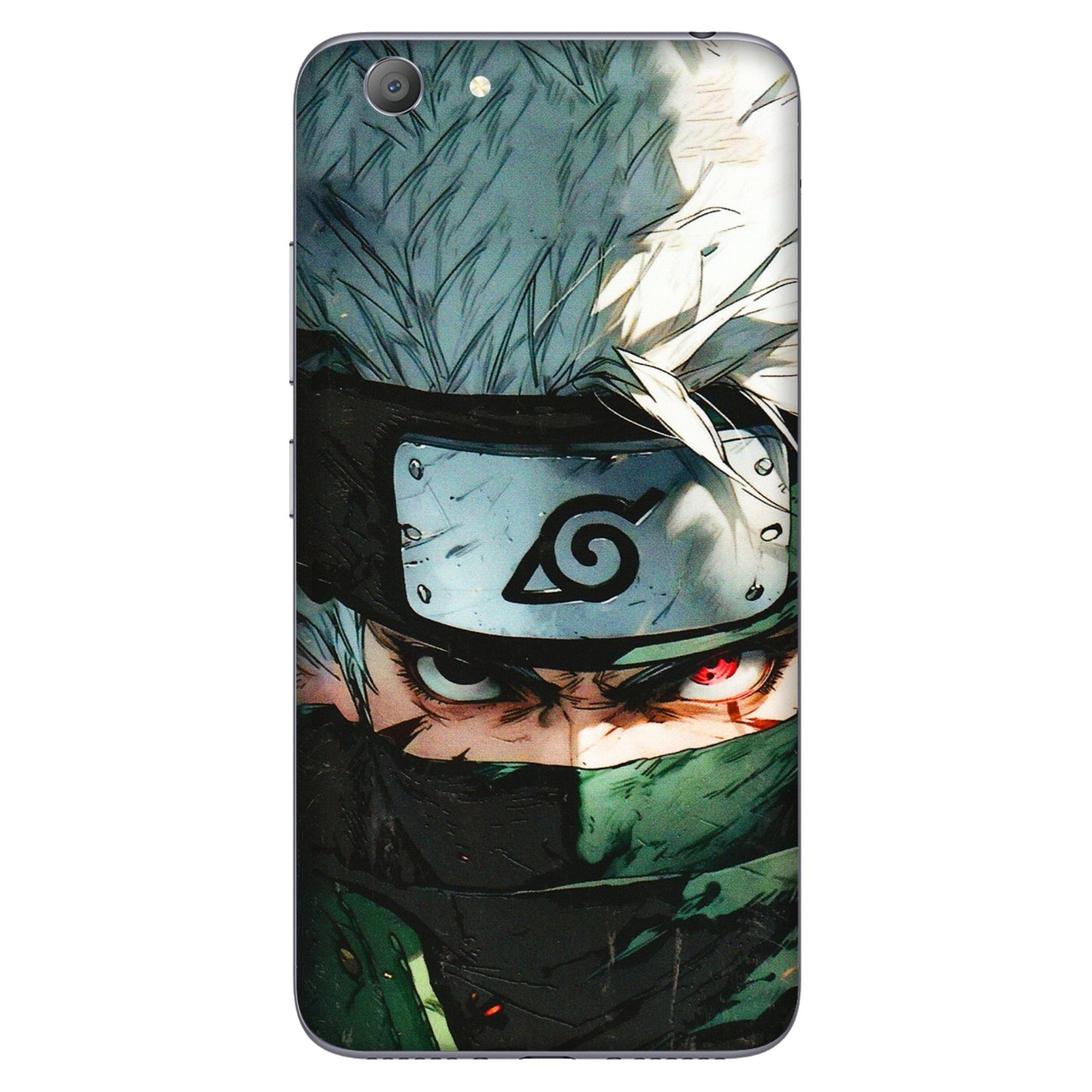 VIVO Y Series Phone Skins (All Models) - Kakashi Red Eye Focus - 3D Embossed Finish (L-227) Vivo Y53