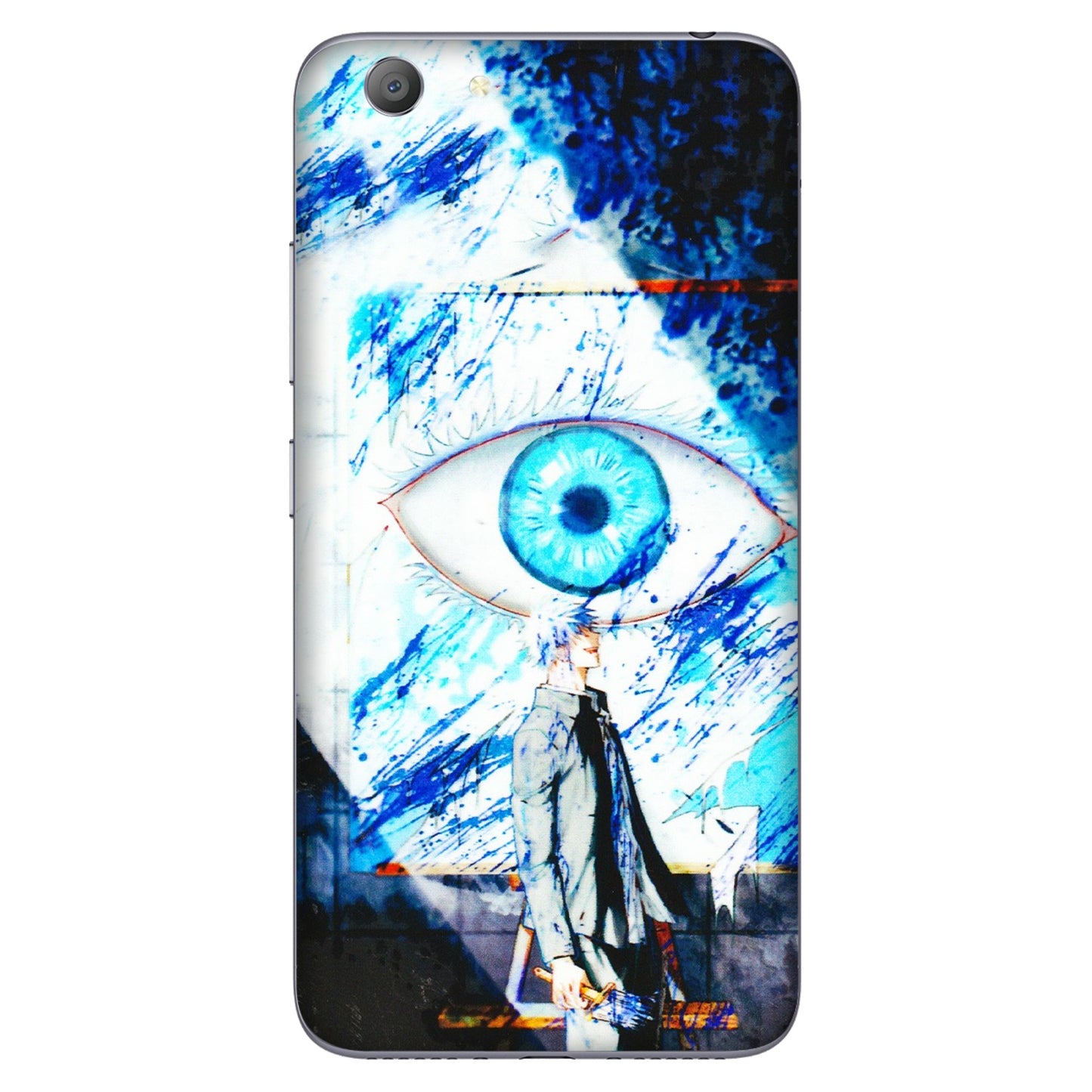 VIVO Y Series Phone Skins (All Models) - Gojo Satoru evil eye - 3D Embossed Finish (L-239) Vivo Y53