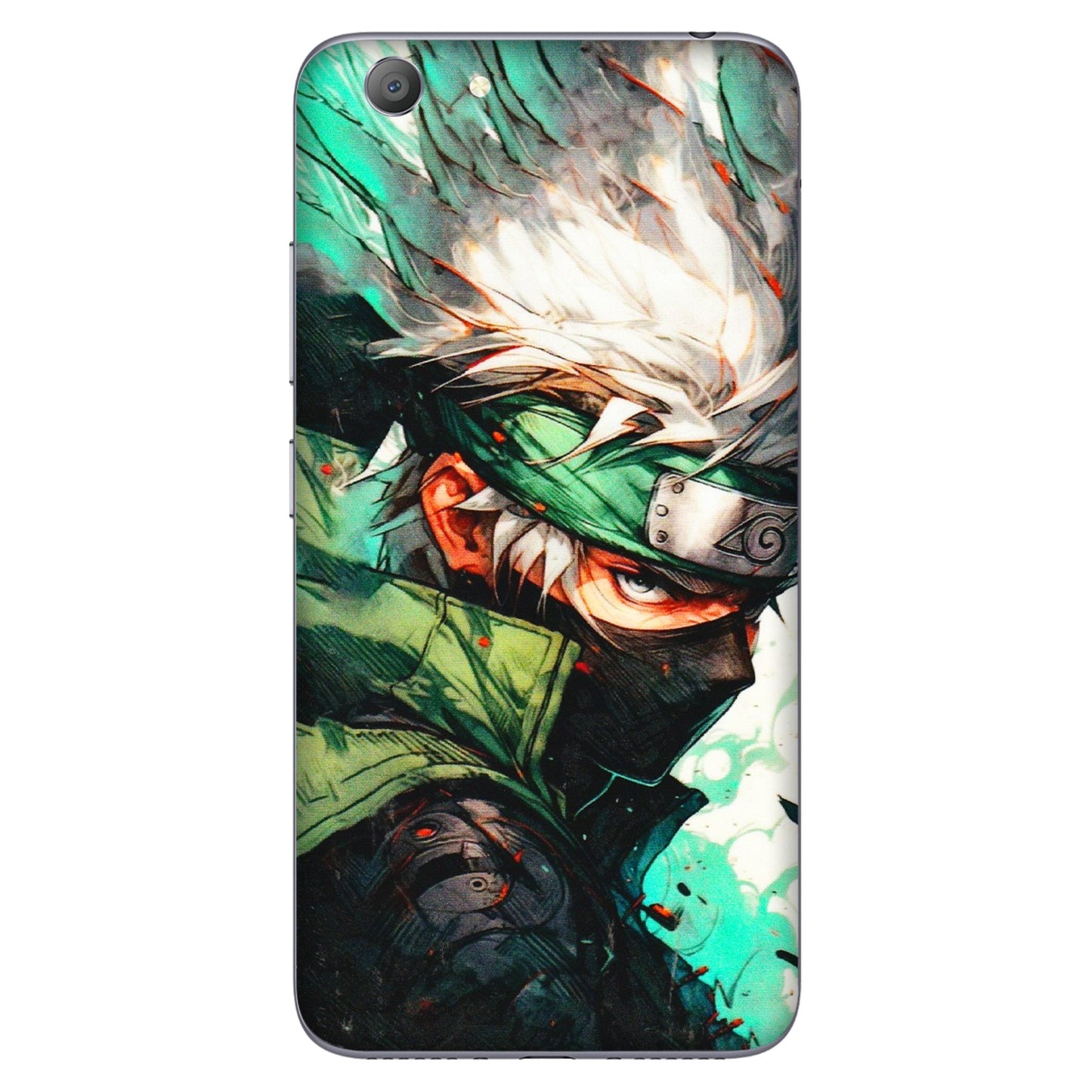 VIVO Y Series Phone Skins (All Models) - Kakashi Side Profile - 3D Embossed Finish (L-249) Vivo Y53