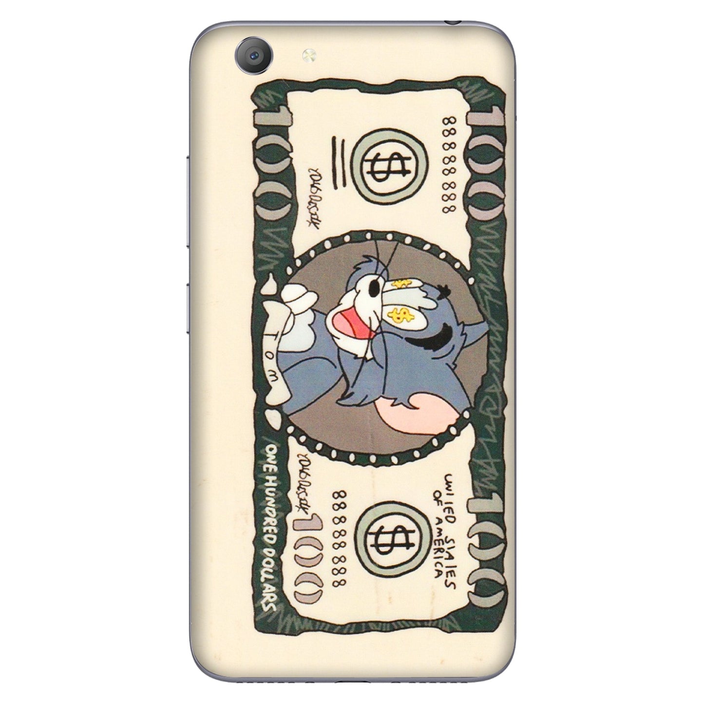 VIVO Y Series Phone Skins (All Models) - One Hundred Dollar Tom - Transparent Finish (T-16) Vivo Y53