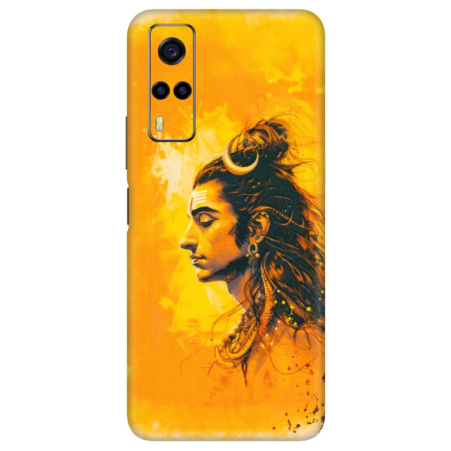 VIVO Y Series Phone Skins (All Models) - Shiv Shakti - 3D Embossed Finish (L-14) Vivo Y53S