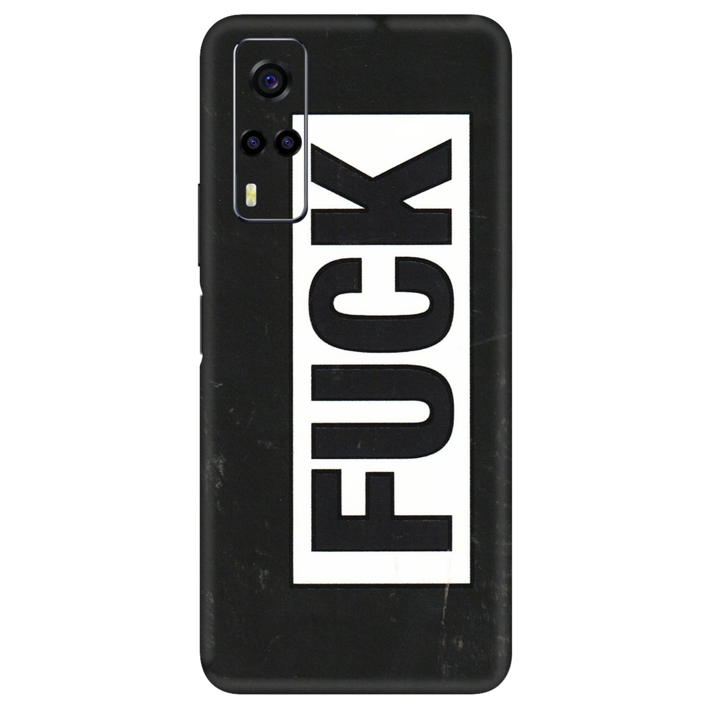 VIVO Y Series Phone Skins (All Models) - The F Word - 3D Embossed Finish (L-255) Vivo Y53S
