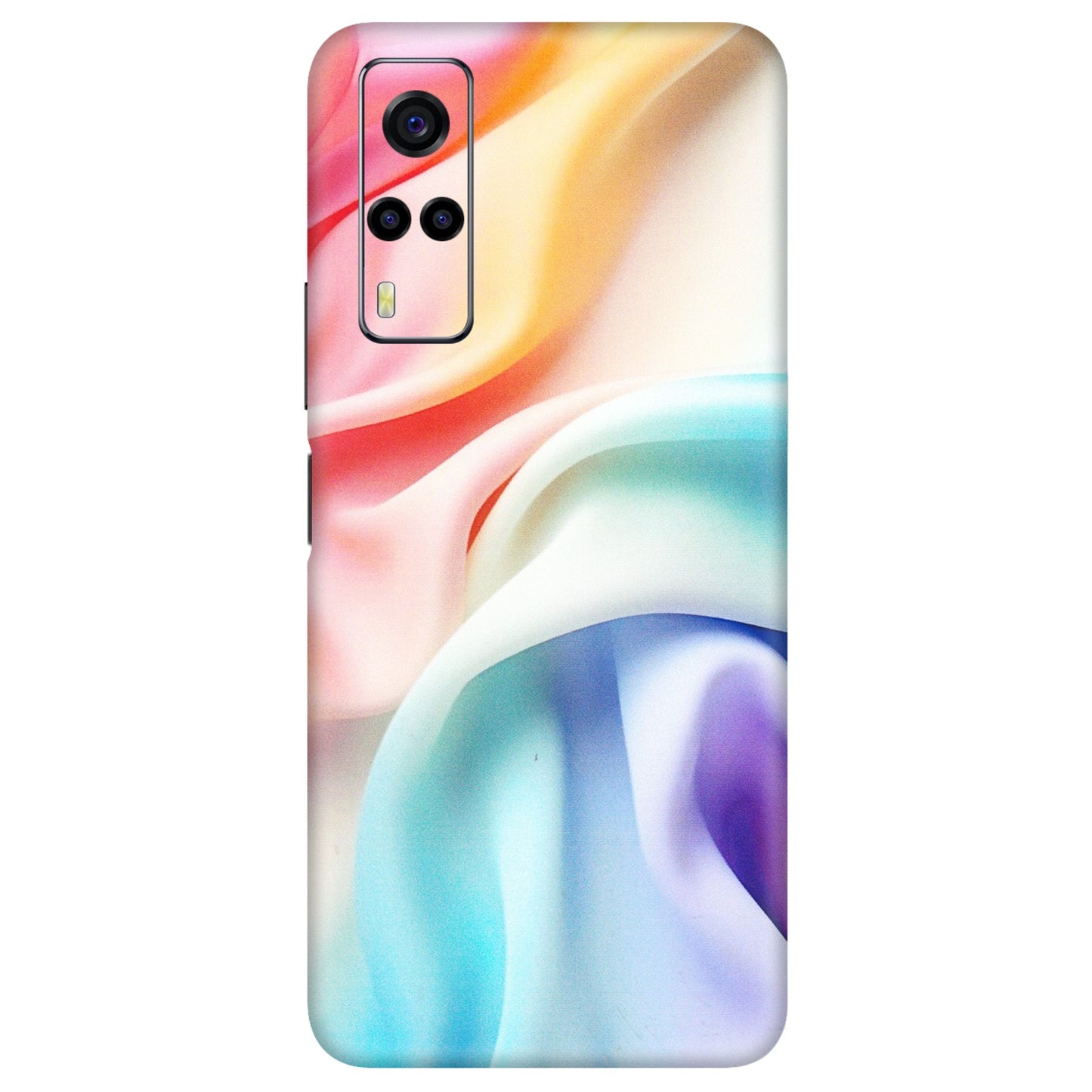 VIVO Y Series Phone Skins (All Models) - Colourful Silk Cloth - Matte Finish (M-165) Vivo Y53S