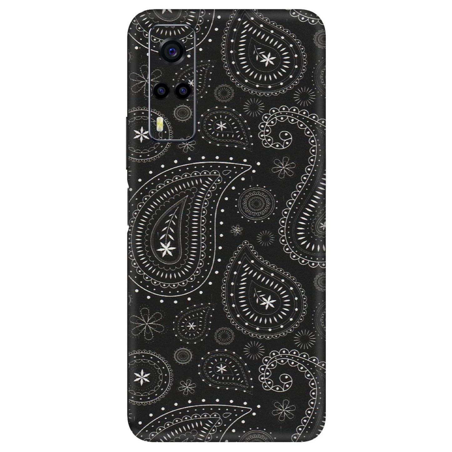 VIVO Y Series Phone Skins (All Models) - Black Sober Kerry - Matte Finish (M-37) Vivo Y53S