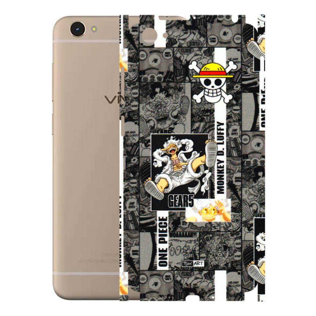 VIVO Y Series Phone Skins (All Models) - Cuffy Anime MonkeyCamic - 3D Embossed Finish (L-242) Vivo Y55L