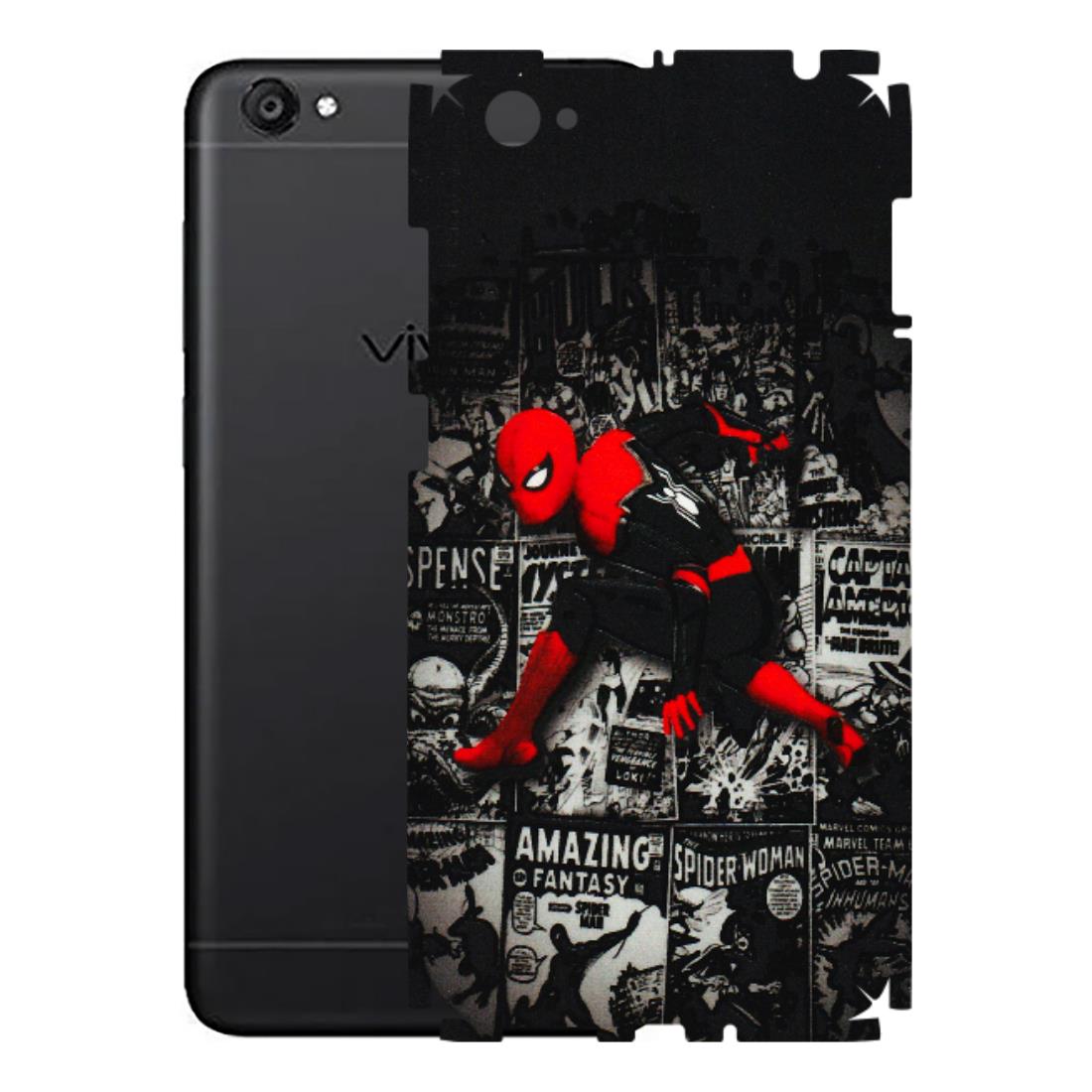 VIVO Y Series Phone Skins (All Models) - SpiderMan New - 3D Embossed Finish (L-162) Vivo Y55S