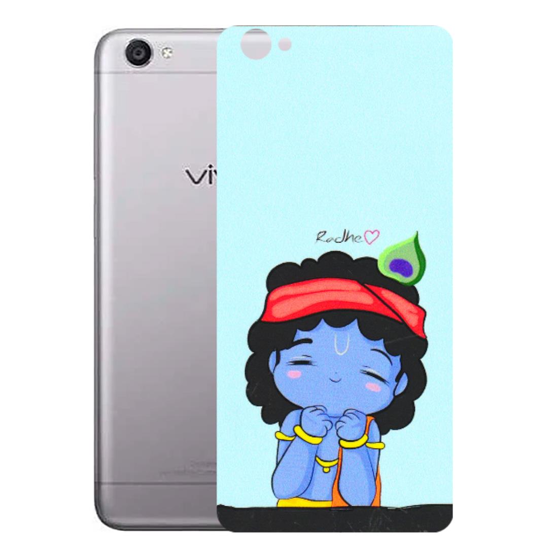 VIVO Y Series Phone Skins (All Models) - Radhe Radhe Cute Toon - 3D Embossed Finish (L-05) Vivo Y55