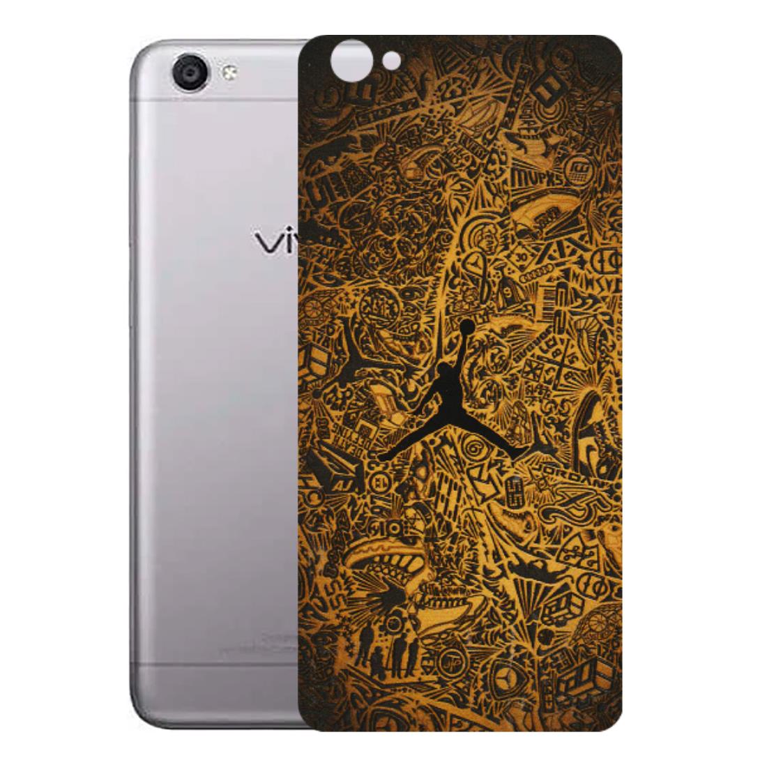 VIVO Y Series Phone Skins (All Models) - Premium Gold Basketball Player - 3D Embossed Finish (L-236) Vivo Y55