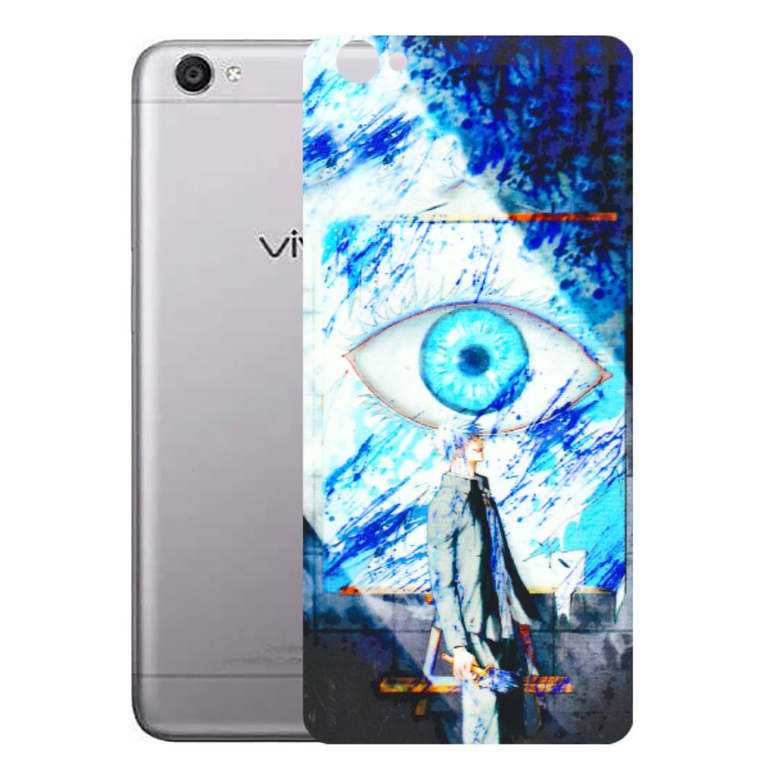 VIVO Y Series Phone Skins (All Models) - Anime Sea Blue Eye - 3D Embossed Finish (L-318) Vivo Y55