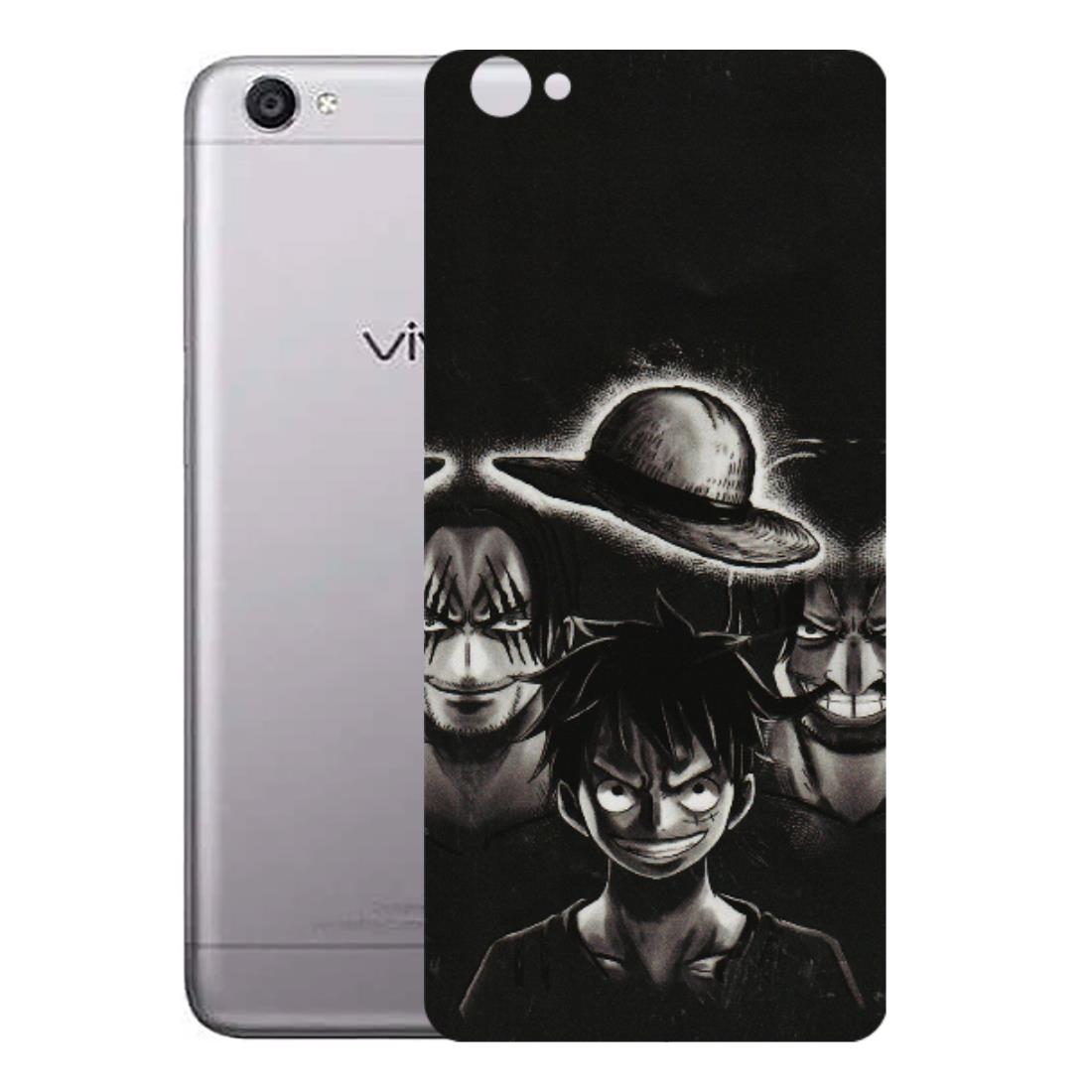 VIVO Y Series Phone Skins (All Models) - Black Luffy Hat - 3D Embossed Finish (L-57) Vivo Y55