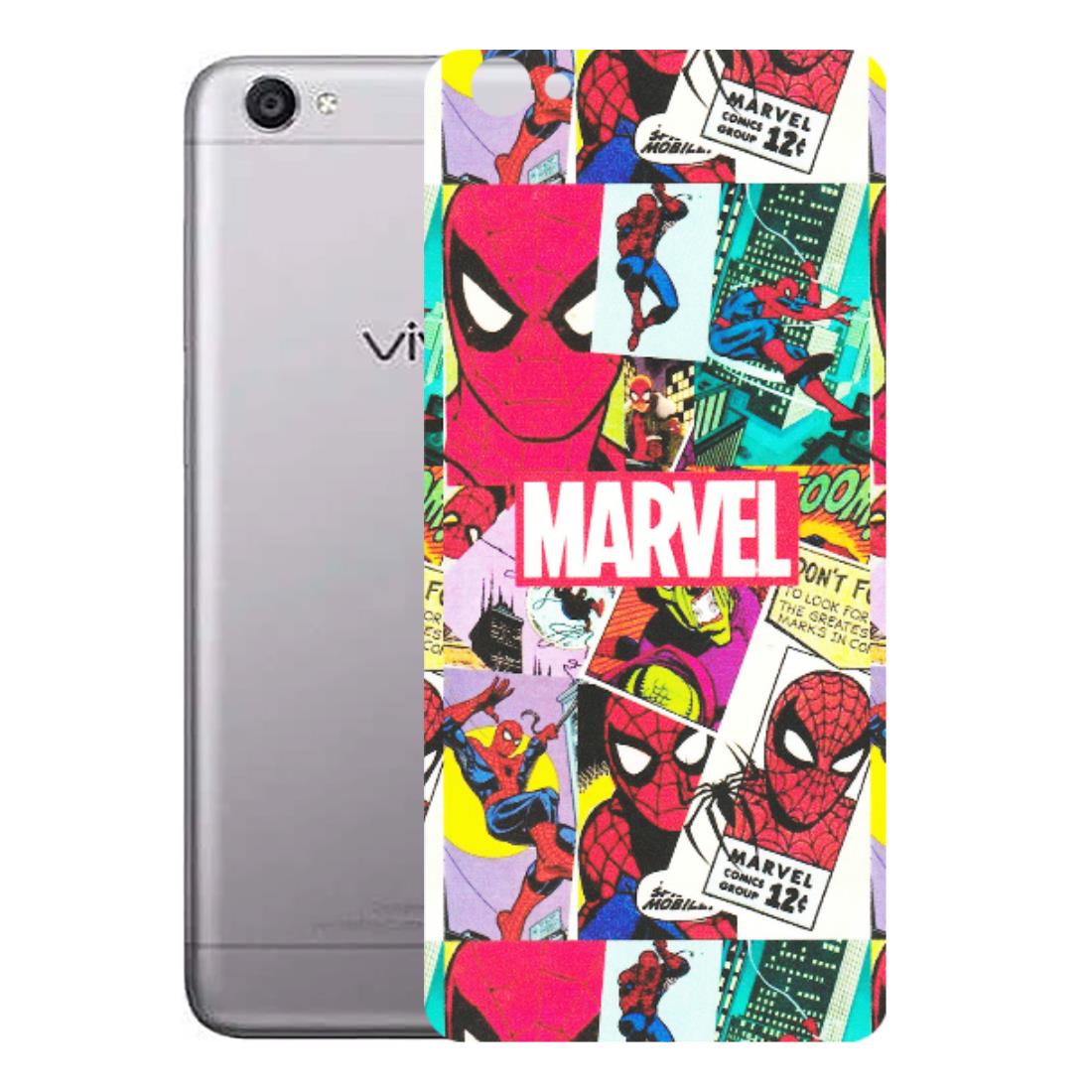 VIVO Y Series Phone Skins (All Models) - Marvel Comic Spiderman Grafitti - Matte Finish (M-72) Vivo Y55