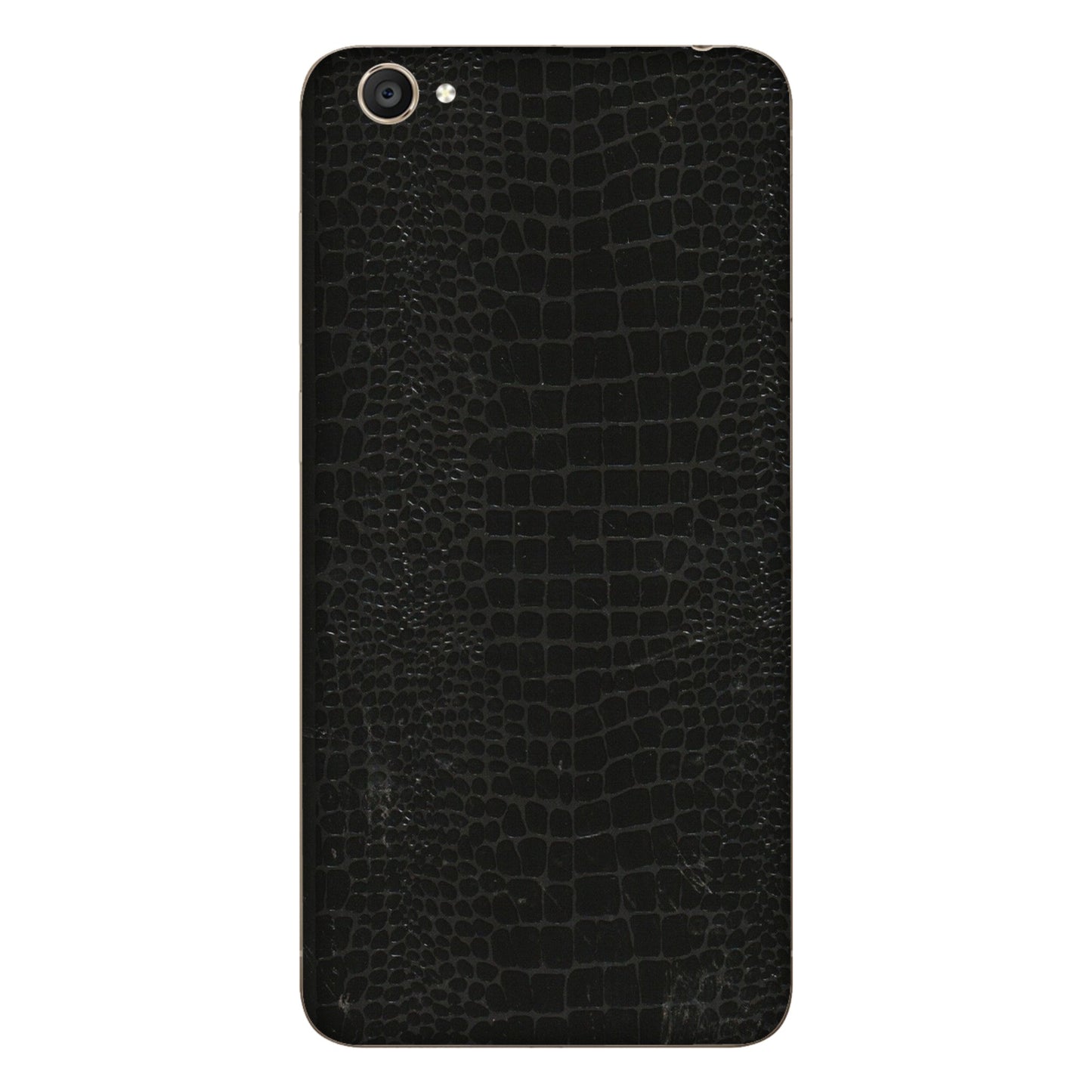 VIVO Y Series Phone Skins (All Models) - Snake Leather Black - 3D Embossed Finish (L-107) Vivo Y55S
