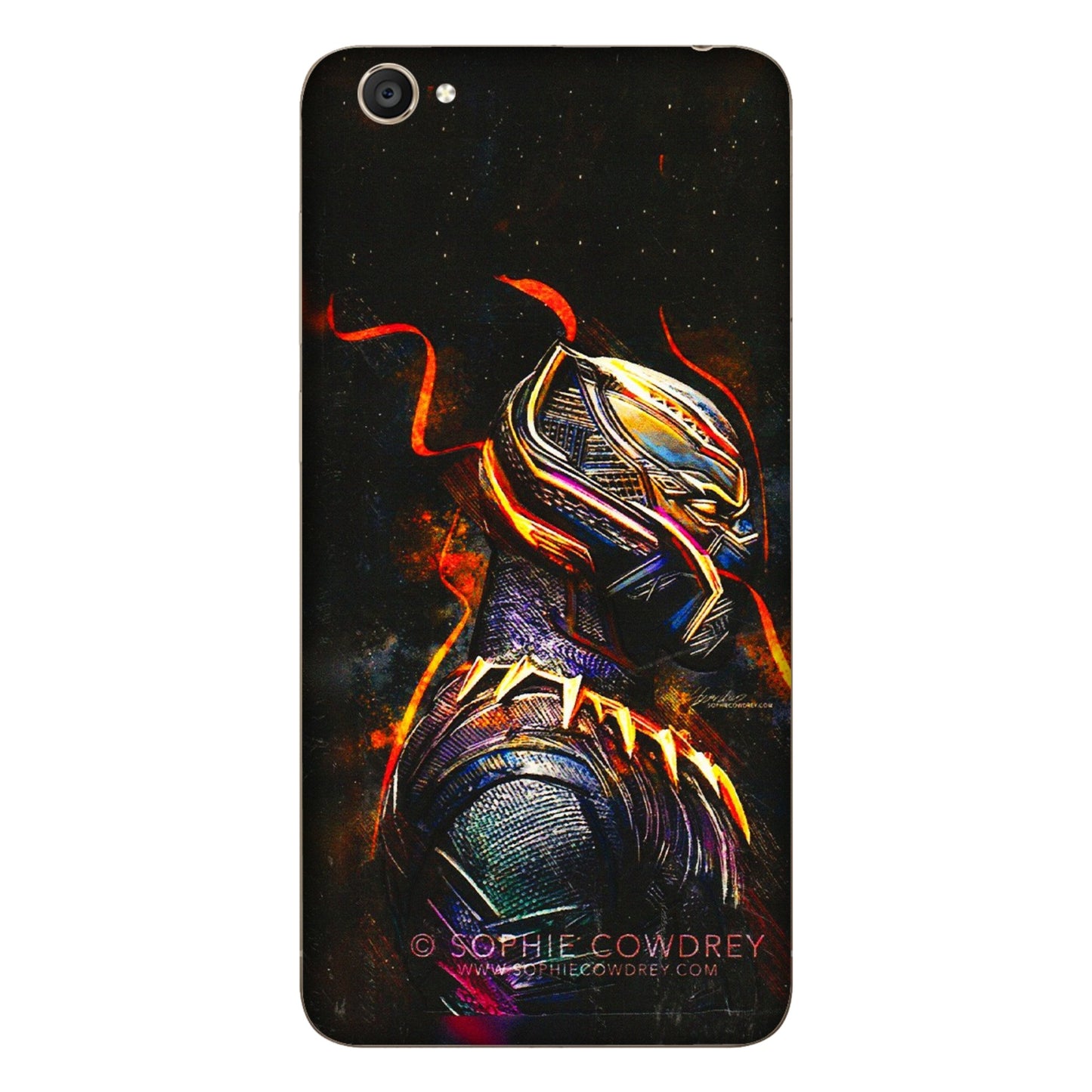VIVO Y Series Phone Skins (All Models) - Black Panther - 3D Embossed Finish (L-190) Vivo Y55S
