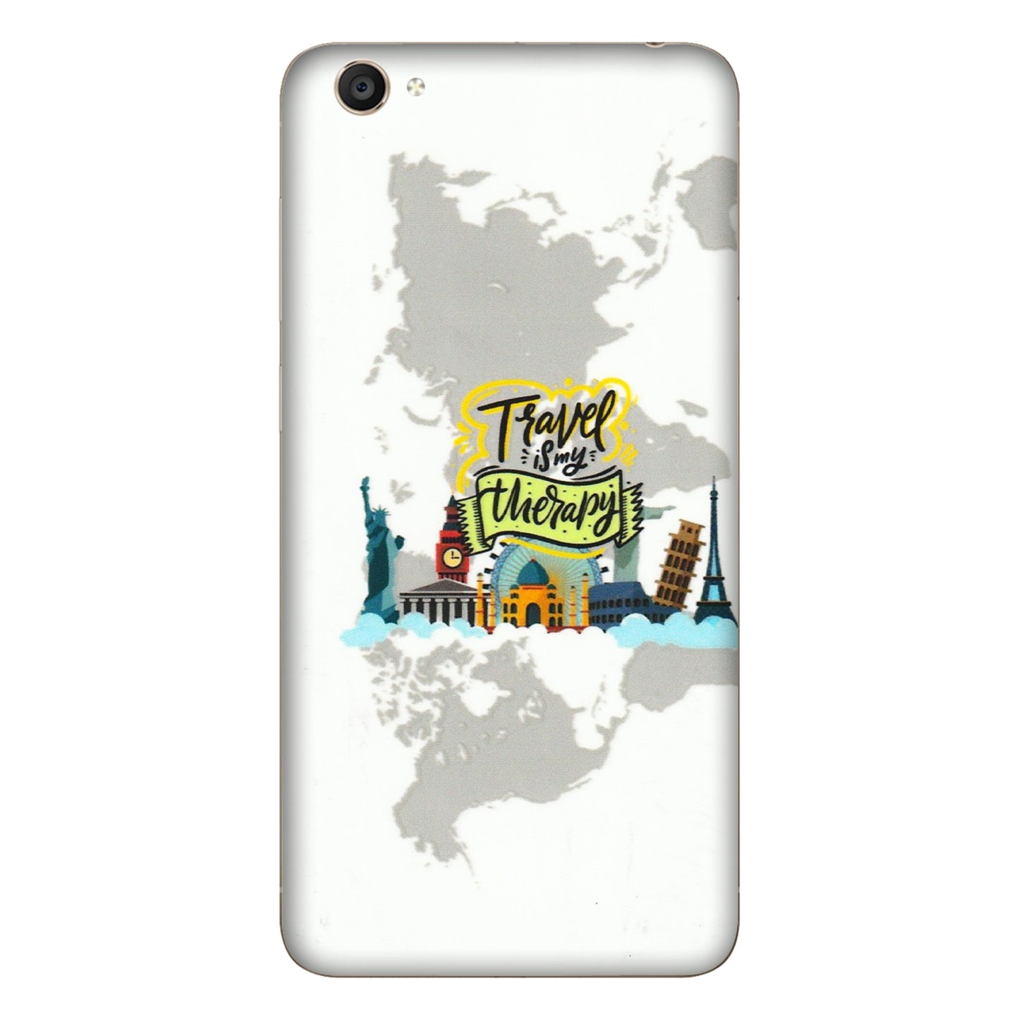VIVO Y Series Phone Skins (All Models) - Travel Therapy - 3D Embossed Finish (L-199) Vivo Y55S