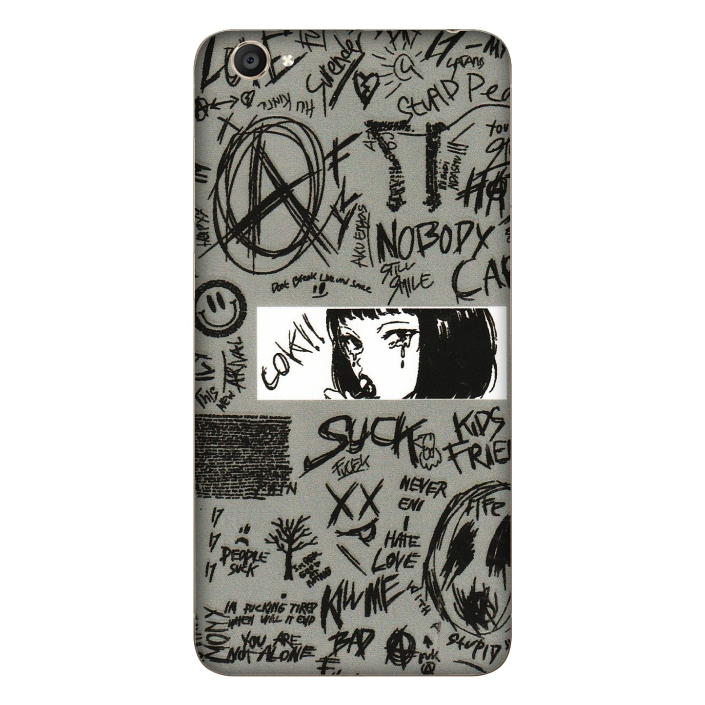 VIVO Y Series Phone Skins (All Models) - Never Have Love Anime - 3D Embossed Finish (L-260) Vivo Y55S