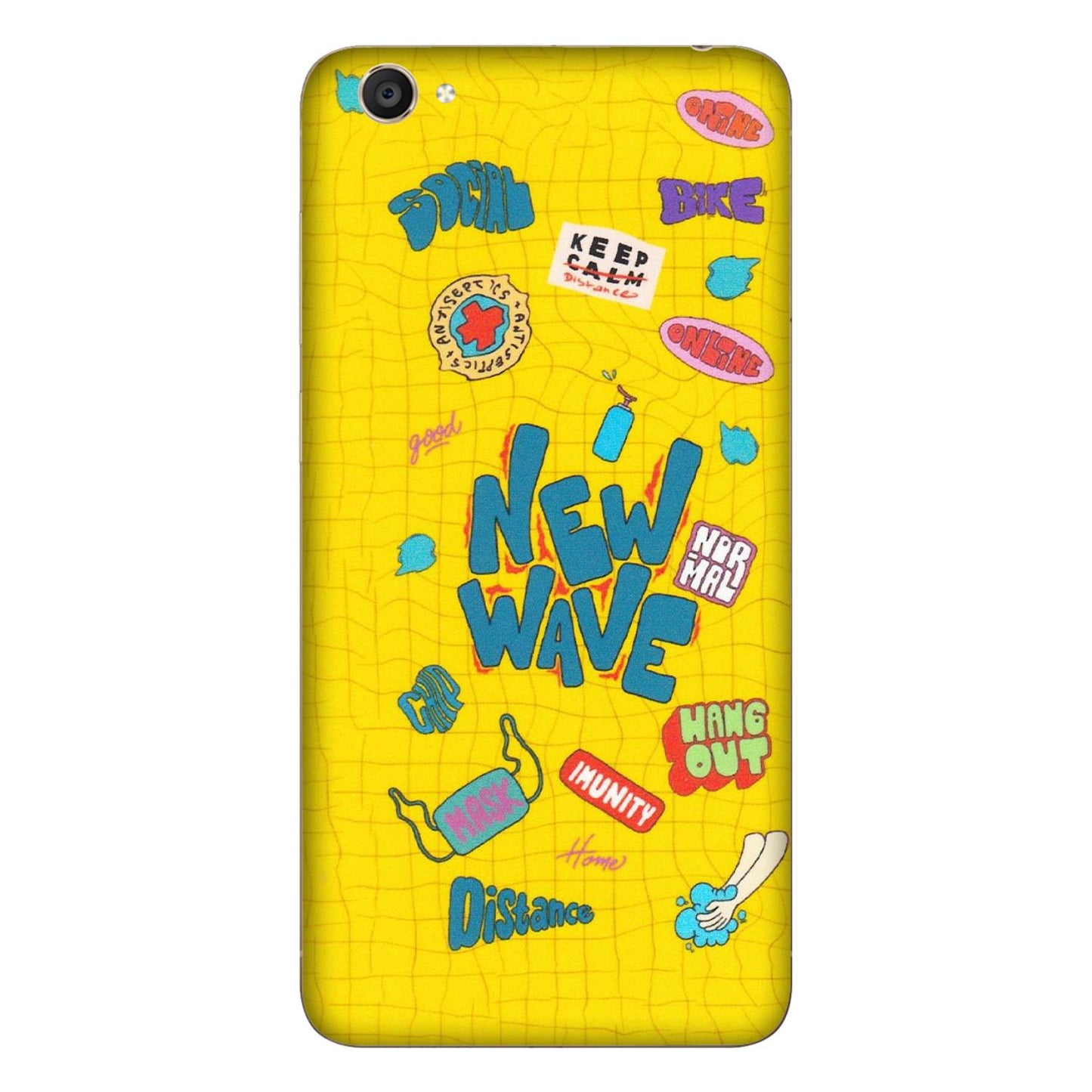 VIVO Y Series Phone Skins (All Models) - New Wave Life - Matte Finish (M-17) Vivo Y55S