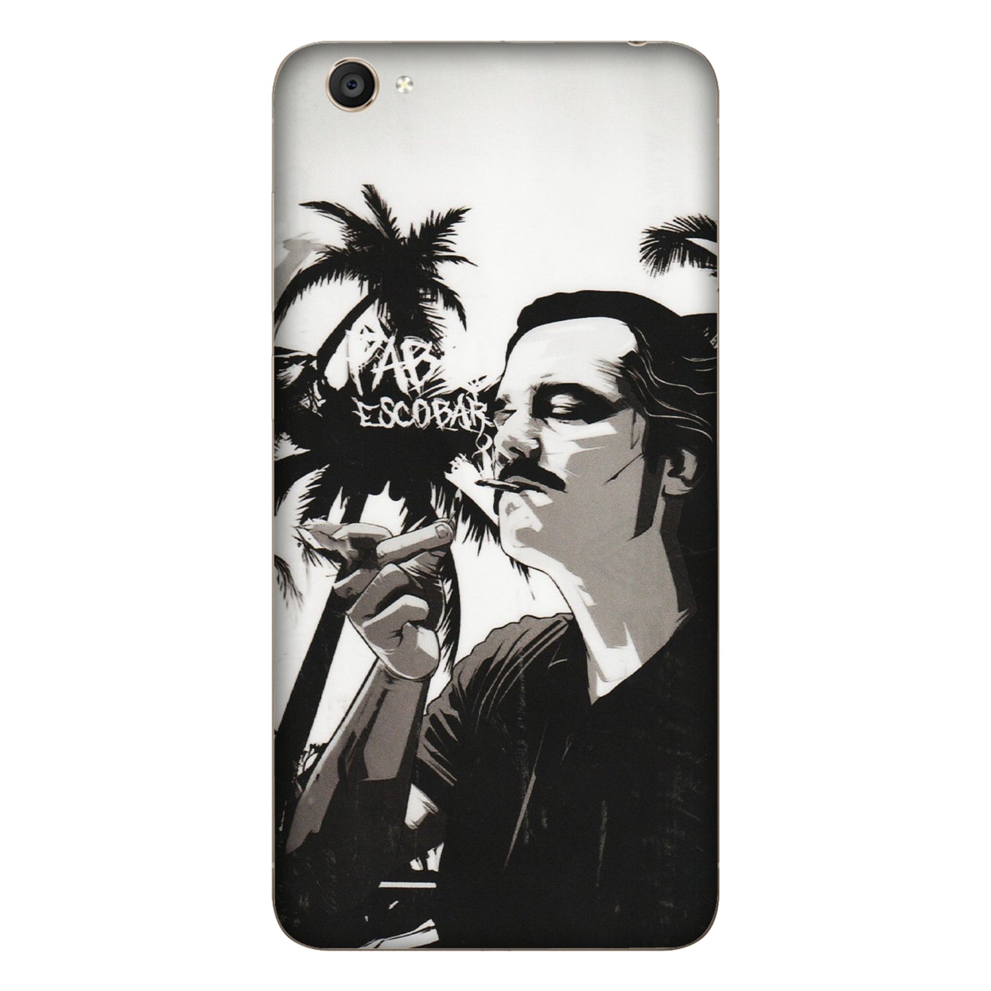 VIVO Y Series Phone Skins (All Models) - Pab Escobar - Transparent Finish (T-05) Vivo Y55S