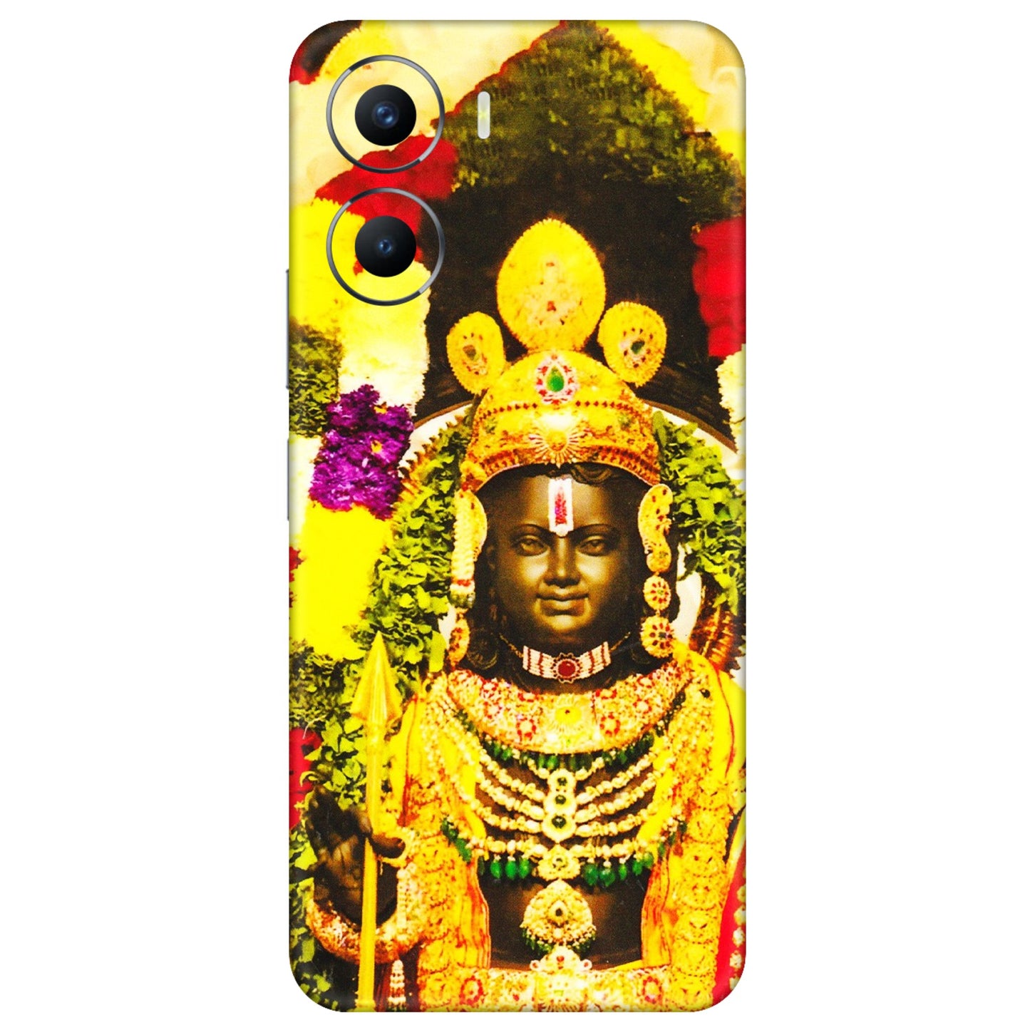 VIVO Y Series Phone Skins (All Models) - Ram Lalla Ayodhya - 3D Embossed Finish (L-103) Vivo Y56 (5G)