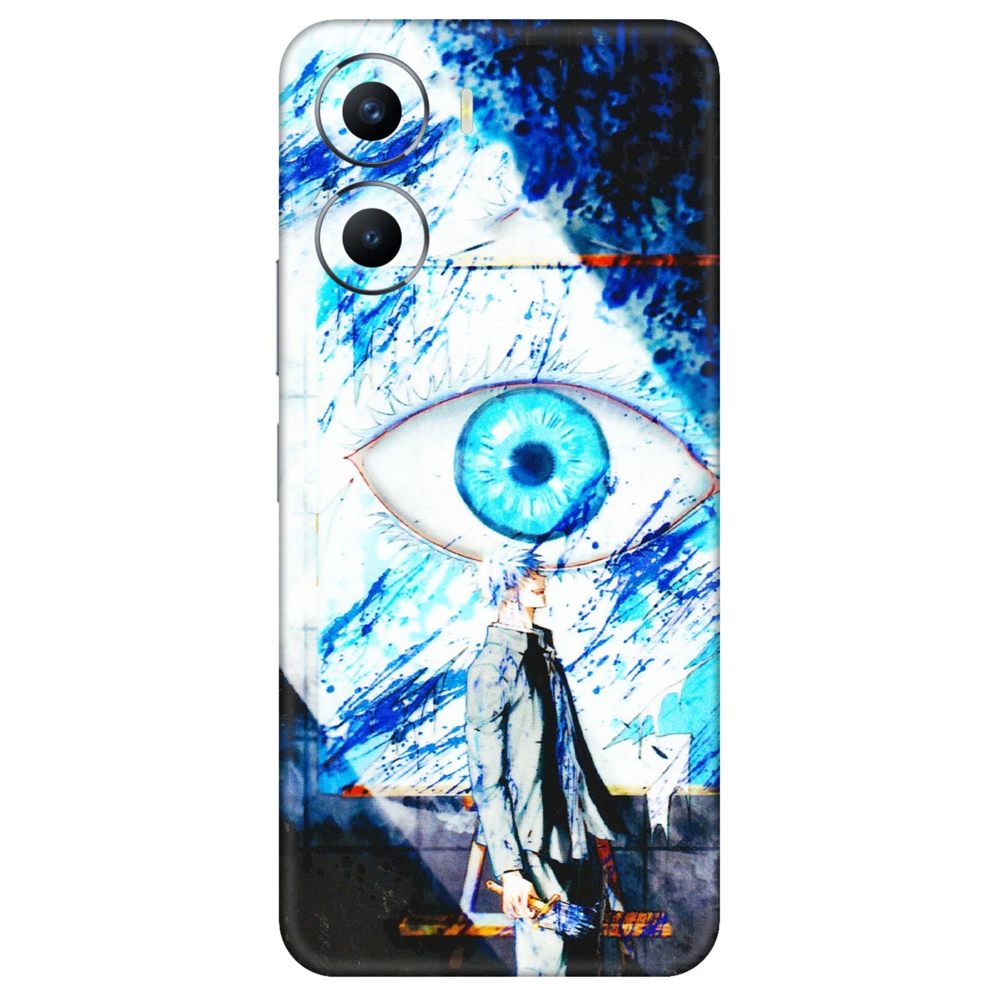 VIVO Y Series Phone Skins (All Models) - Gojo Satoru evil eye - 3D Embossed Finish (L-239) Vivo Y56 (5G)