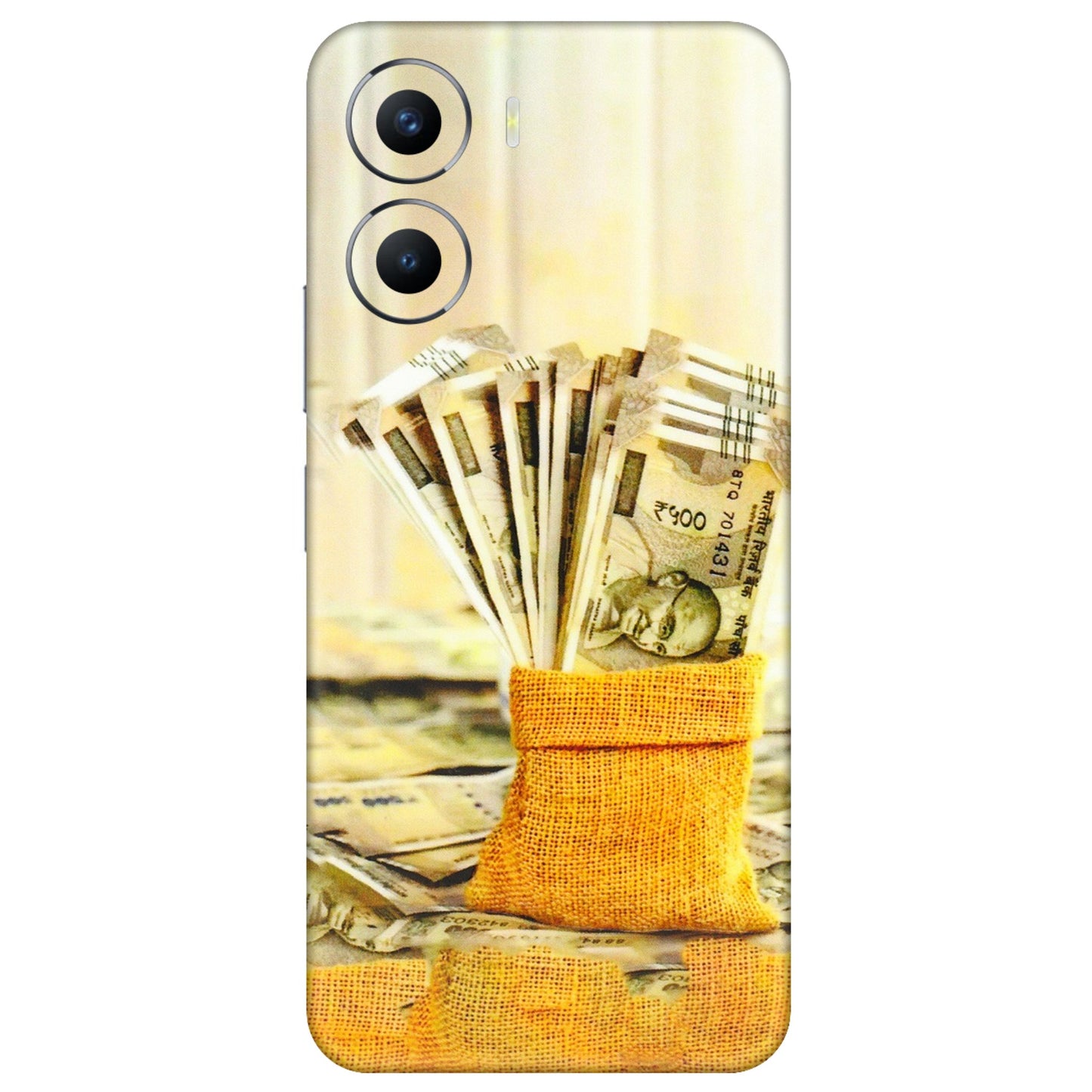 VIVO Y Series Phone Skins (All Models) - Show Me The Money - 3D Embossed Finish (L-52) Vivo Y56 (5G)